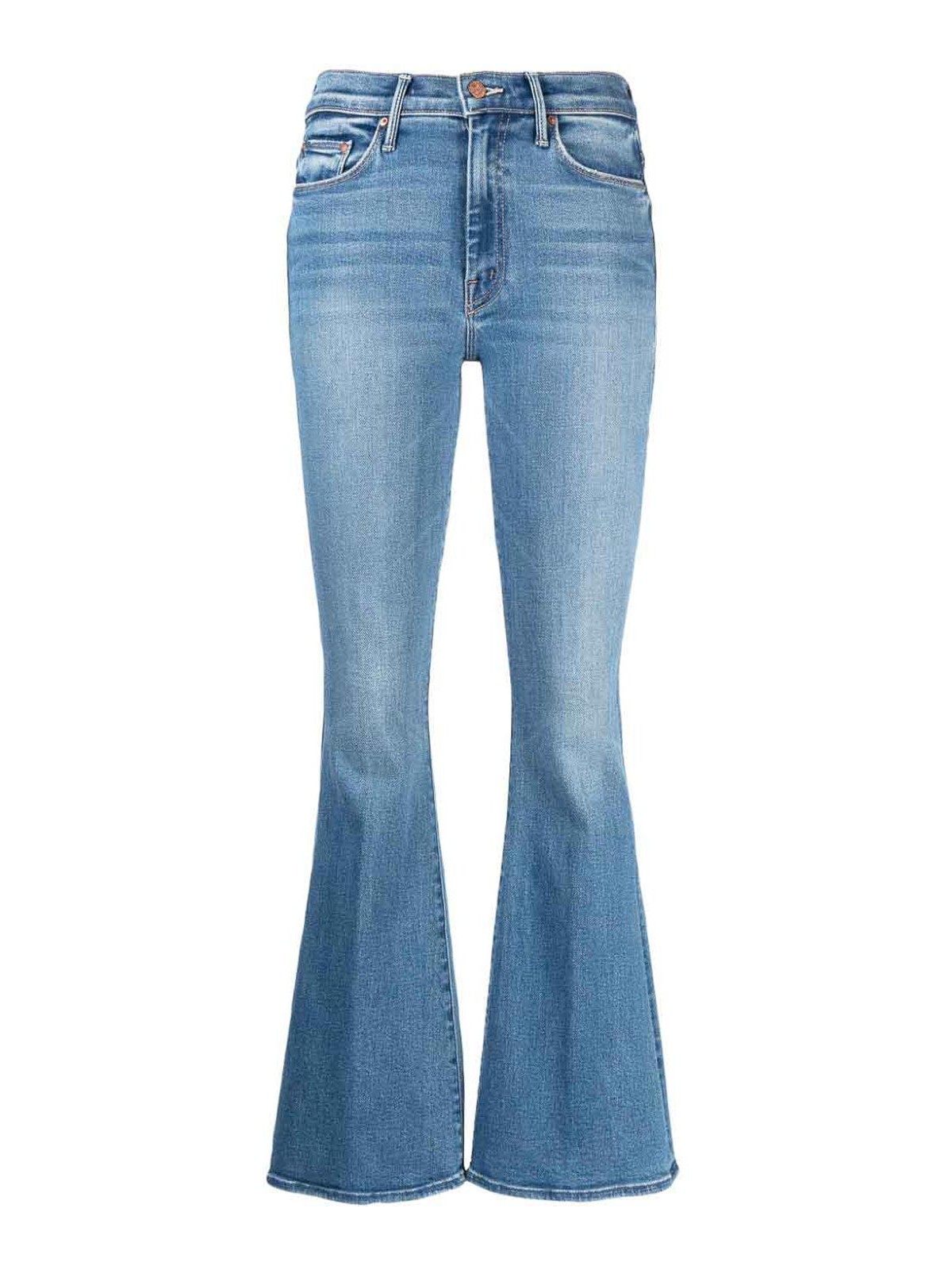 Shop Mother Jeans Boot-cut - Denim