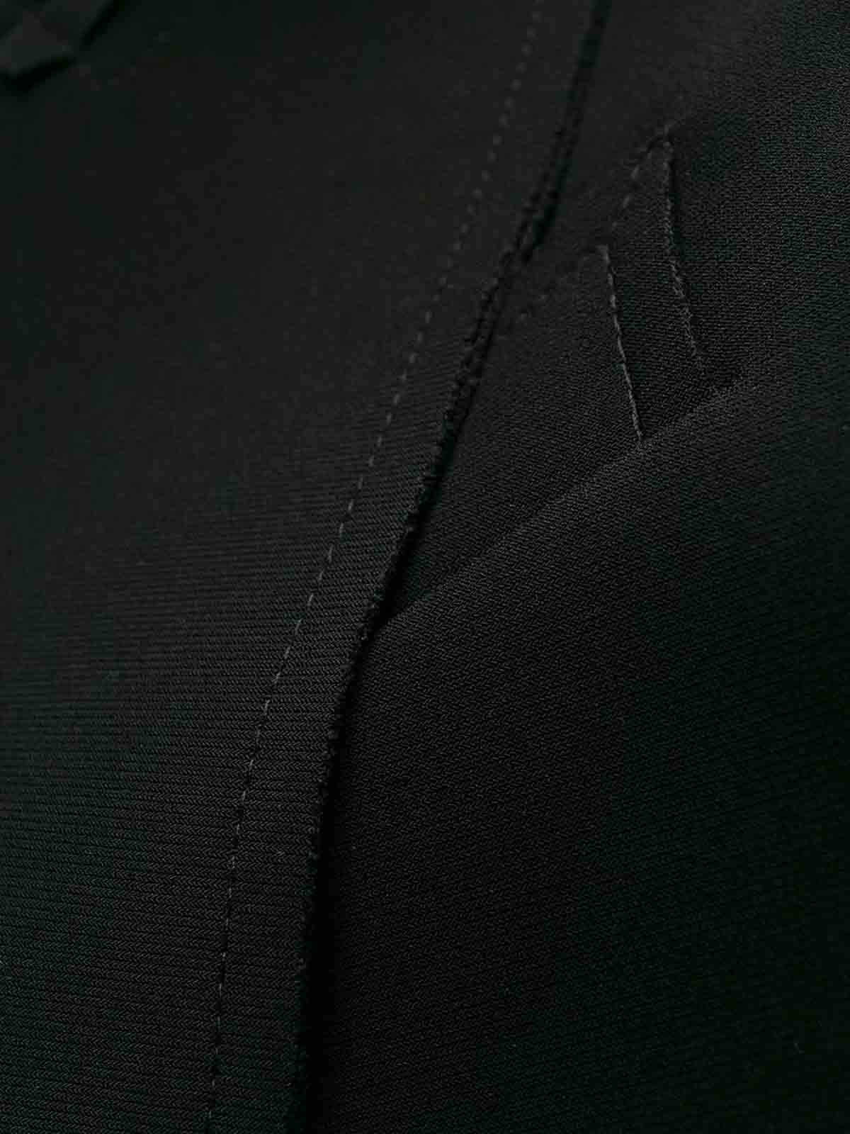 Shop Norma Kamali Single-breasted Jacket In Black