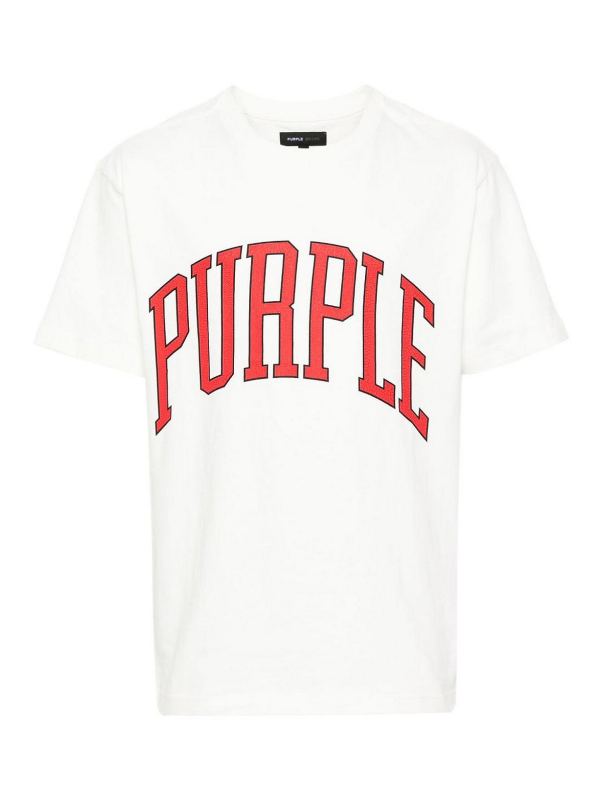 Shop Purple Brand Camiseta - Blanco In White