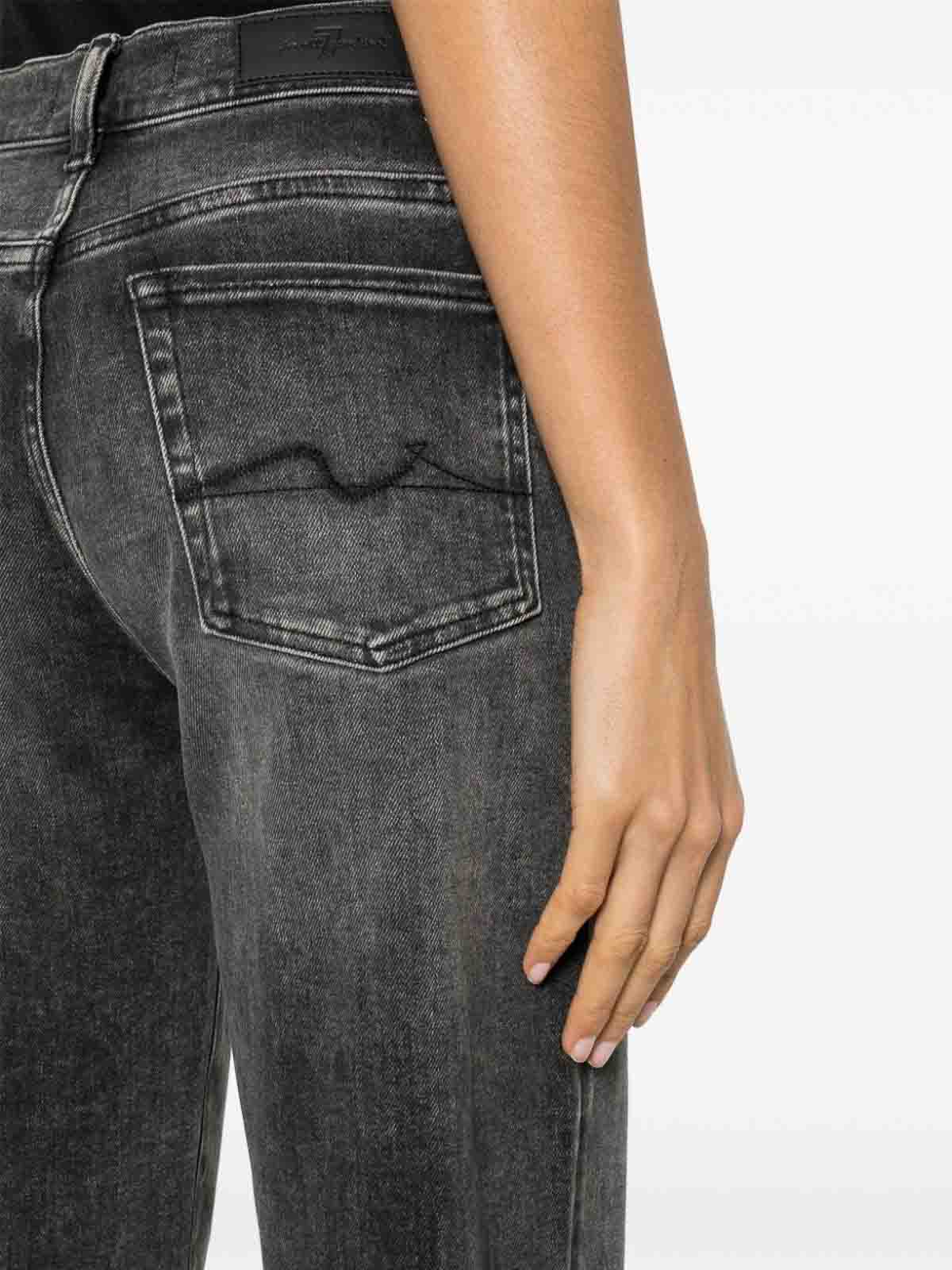 Shop Seven Malia Luxe Denim Jeans In Black