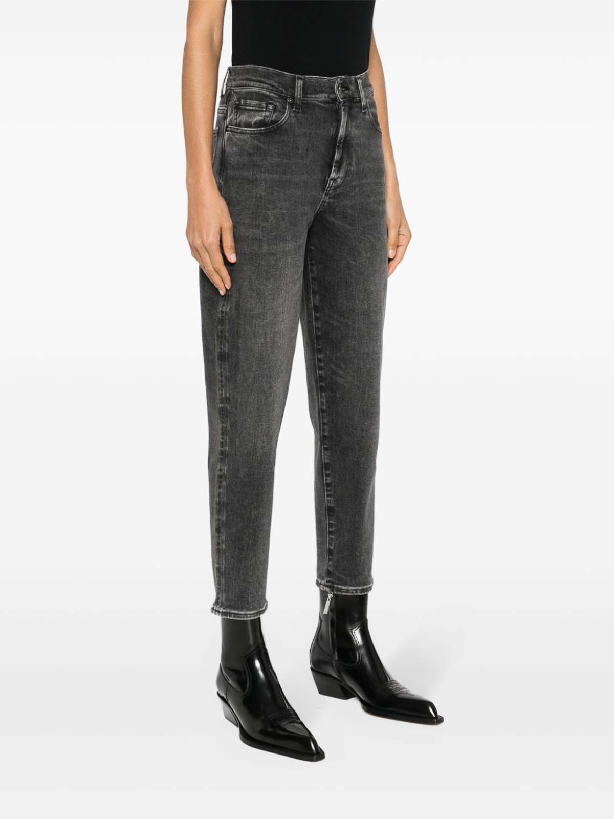 Shop Seven Malia Luxe Denim Jeans In Black