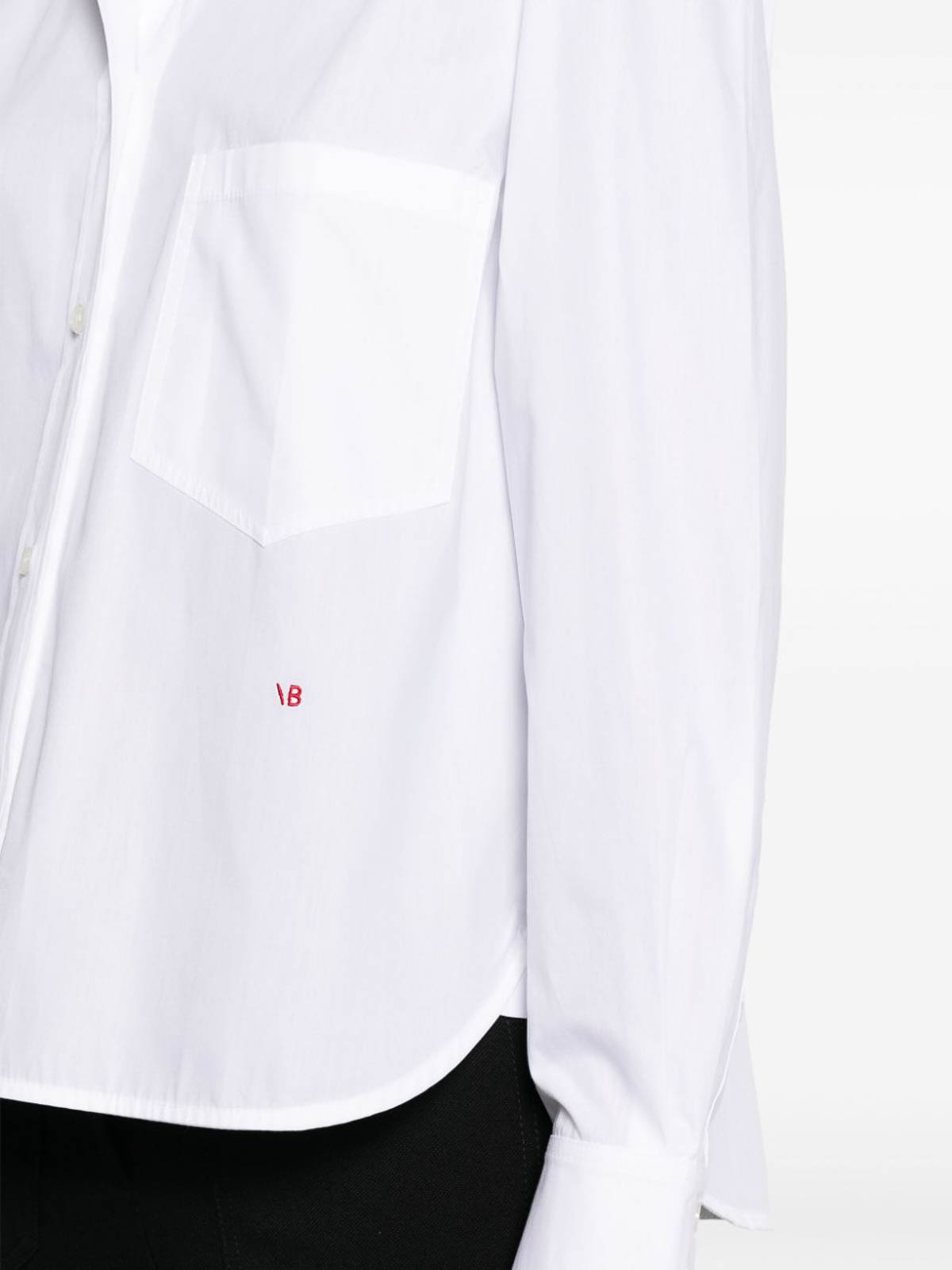 Victoria Beckham シャツ - 白|1124WSH005238AWHITE | THEBS
