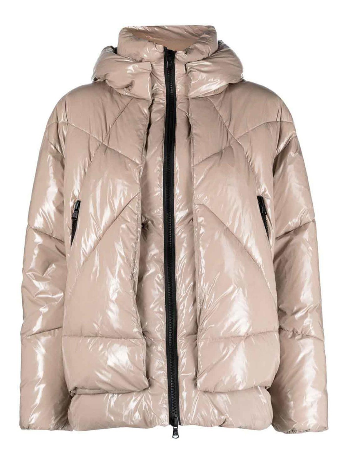 Shop Canadian Eugenie Down Jacket In Brown