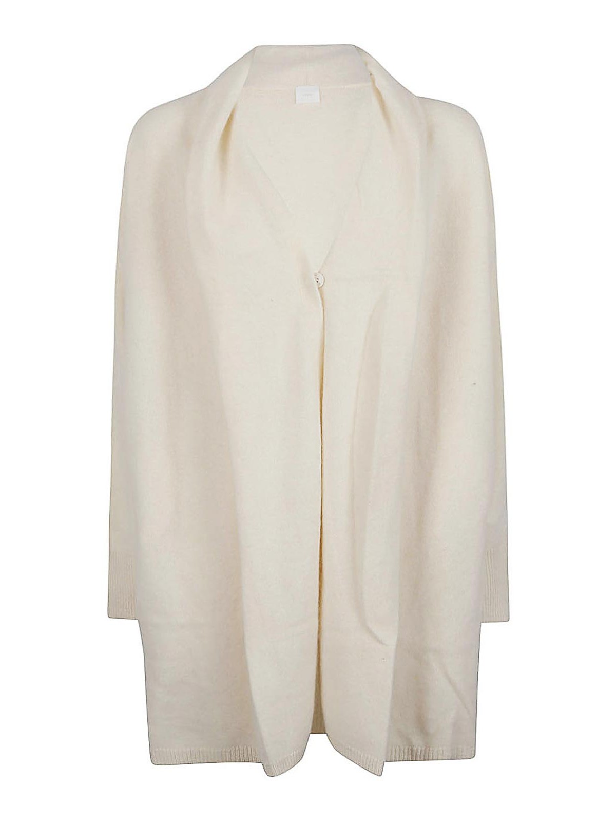 Ct Plage V-neck Wool Cardigan In White
