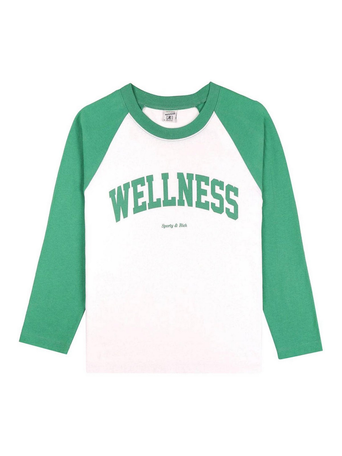 Sporty & Rich Tシャツ - 緑 - グリーン|BTAW234WHVERDE177
