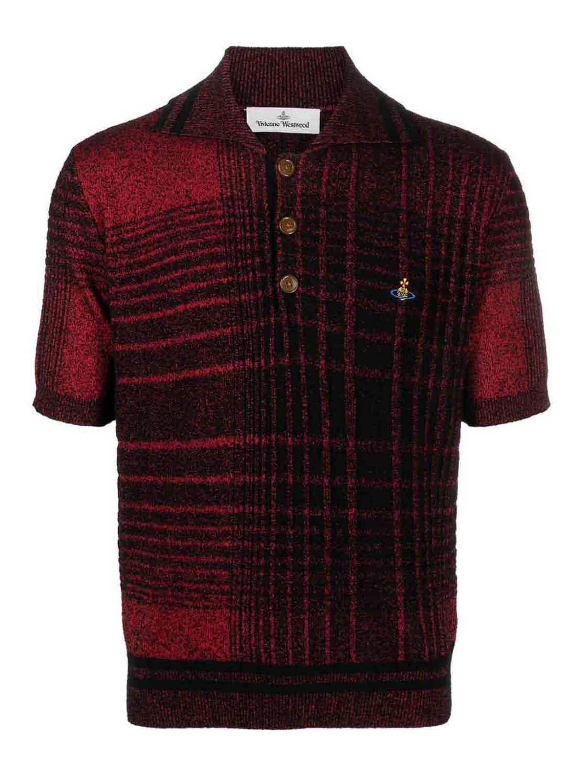 ポロシャツ Vivienne Westwood - ポロシャツ - 赤 - 3803002EK0028O101