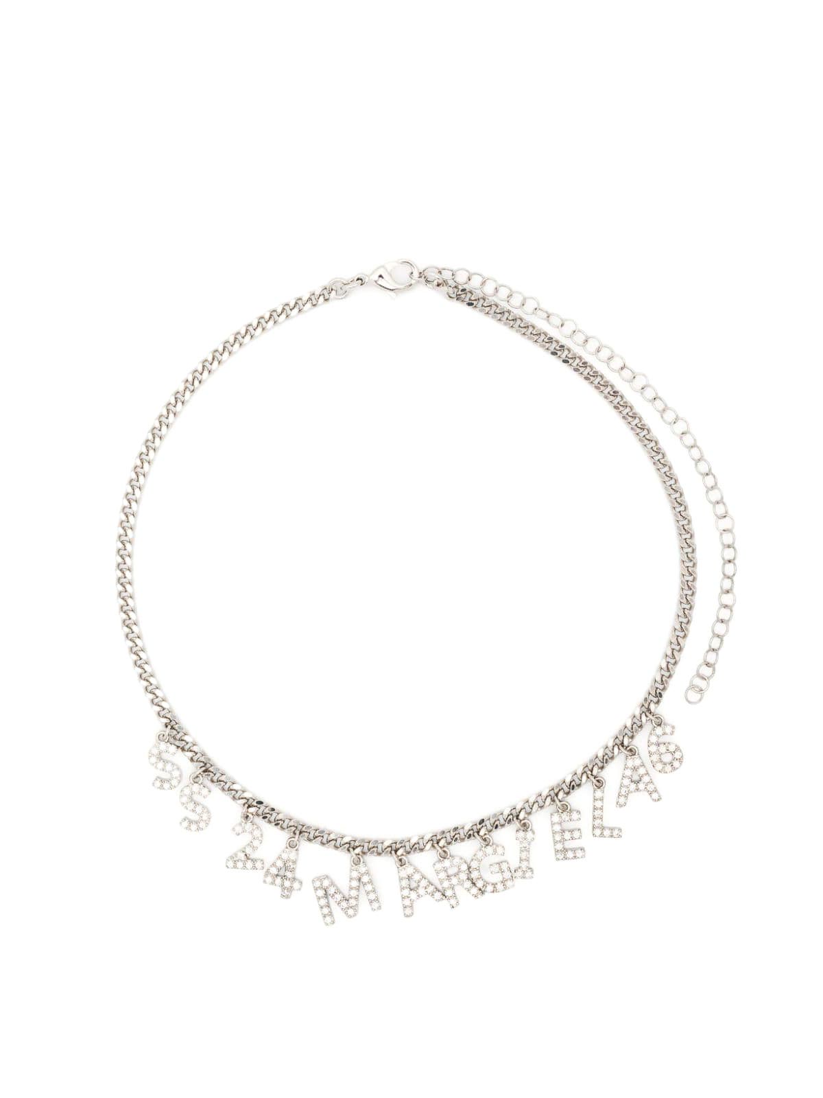 MM6 Maison Margiela ネックレス/チョーカー - 銀|SM6UU0046P6471951