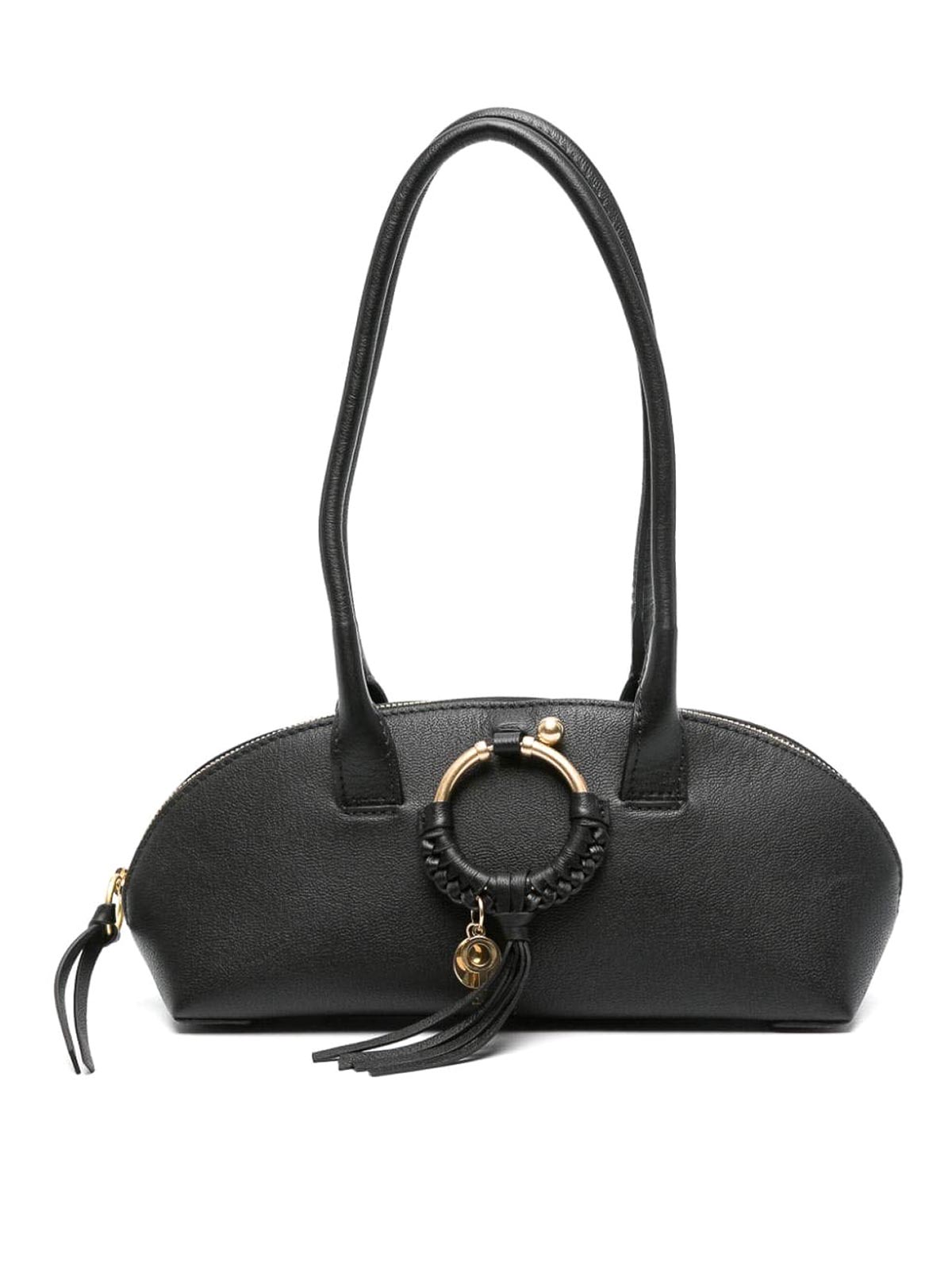 See By Chloé Joan Leather Shoulder Bag In Black