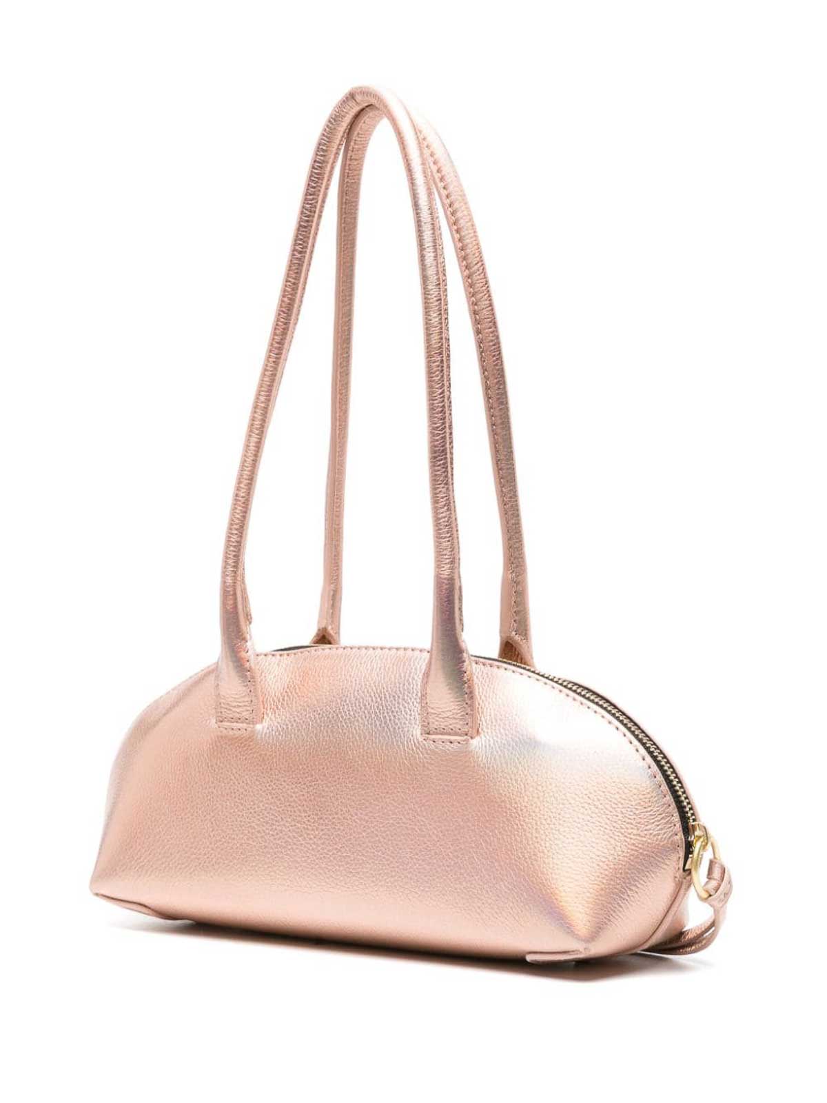Shop See By Chloé Joan Leather Shoulder Bag In Rosado