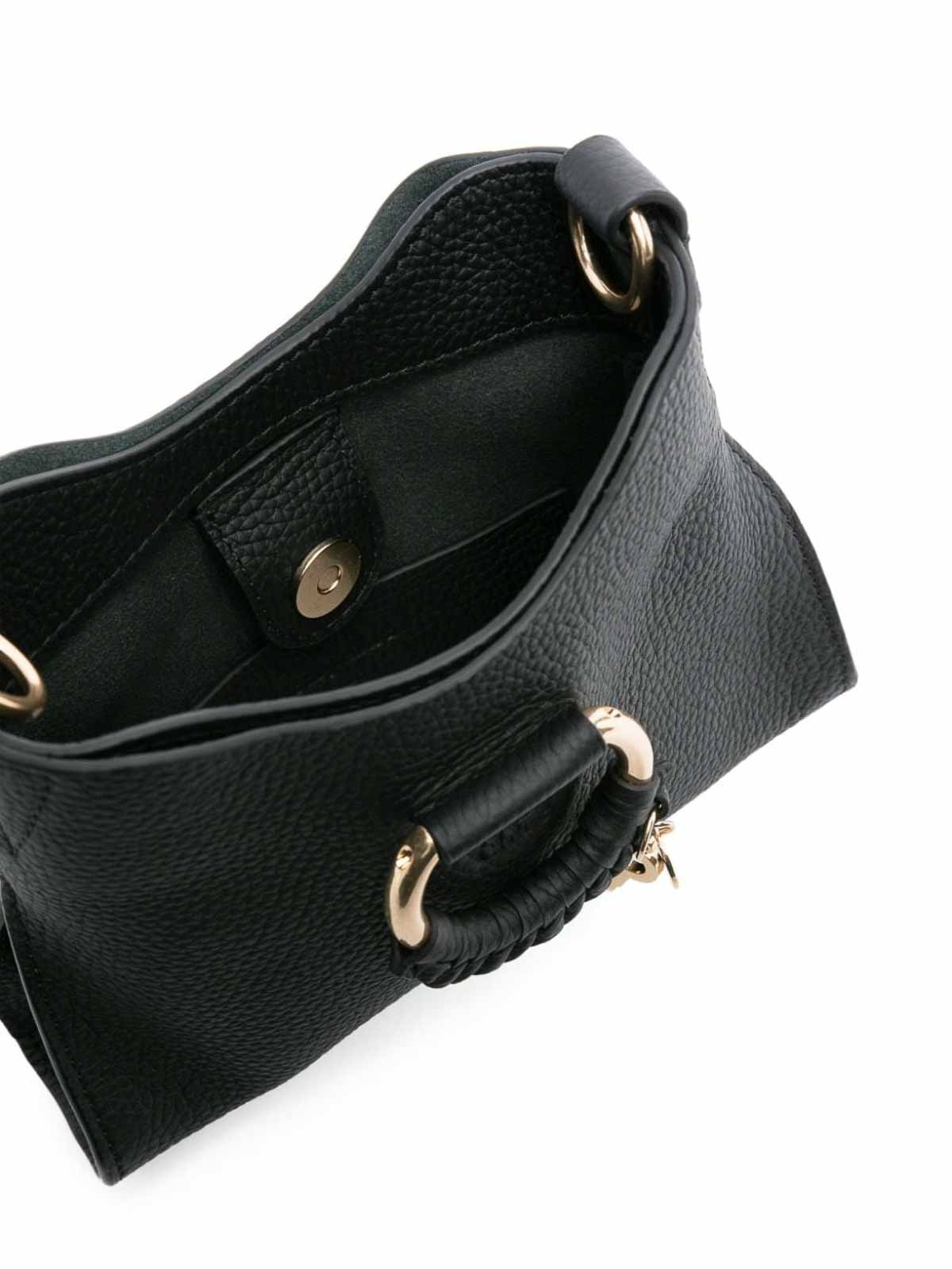 Shop See By Chloé Joan Leather Crossbody Bag In Negro
