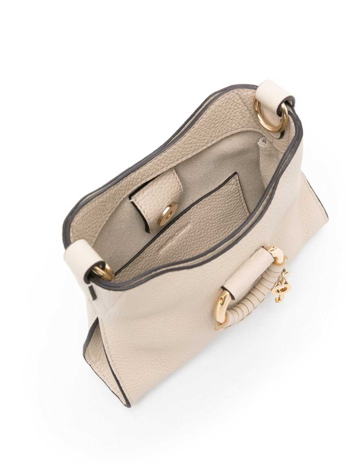 Shop See By Chloé Joan Leather Crossbody Bag In Beis