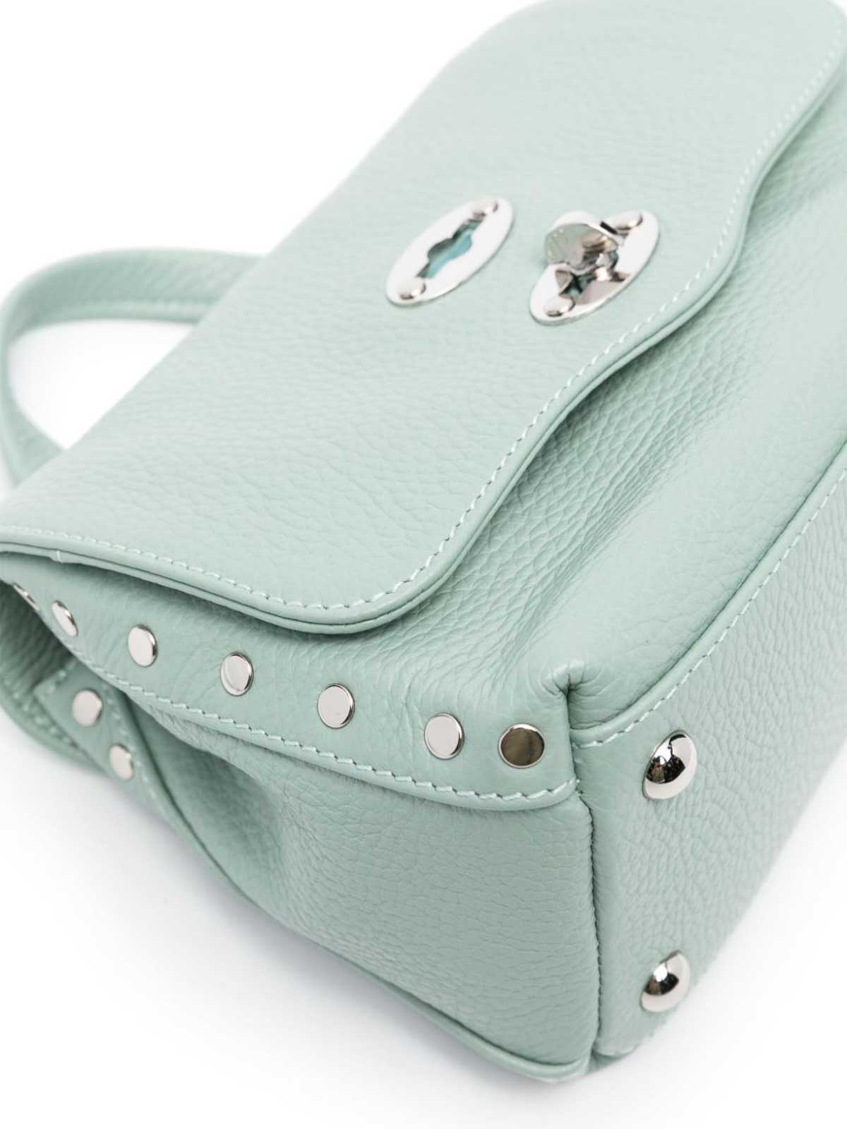 Shop Zanellato Baby Postina Daily Leather Handbag In Green