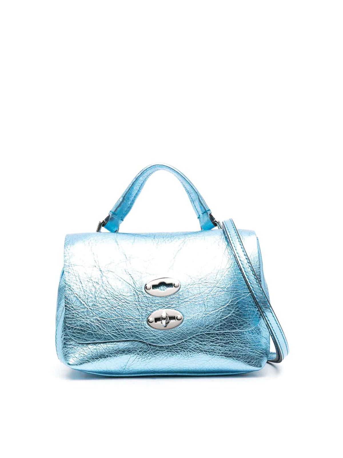 Zanellato Baby Postina Cortina Handbag In Blue
