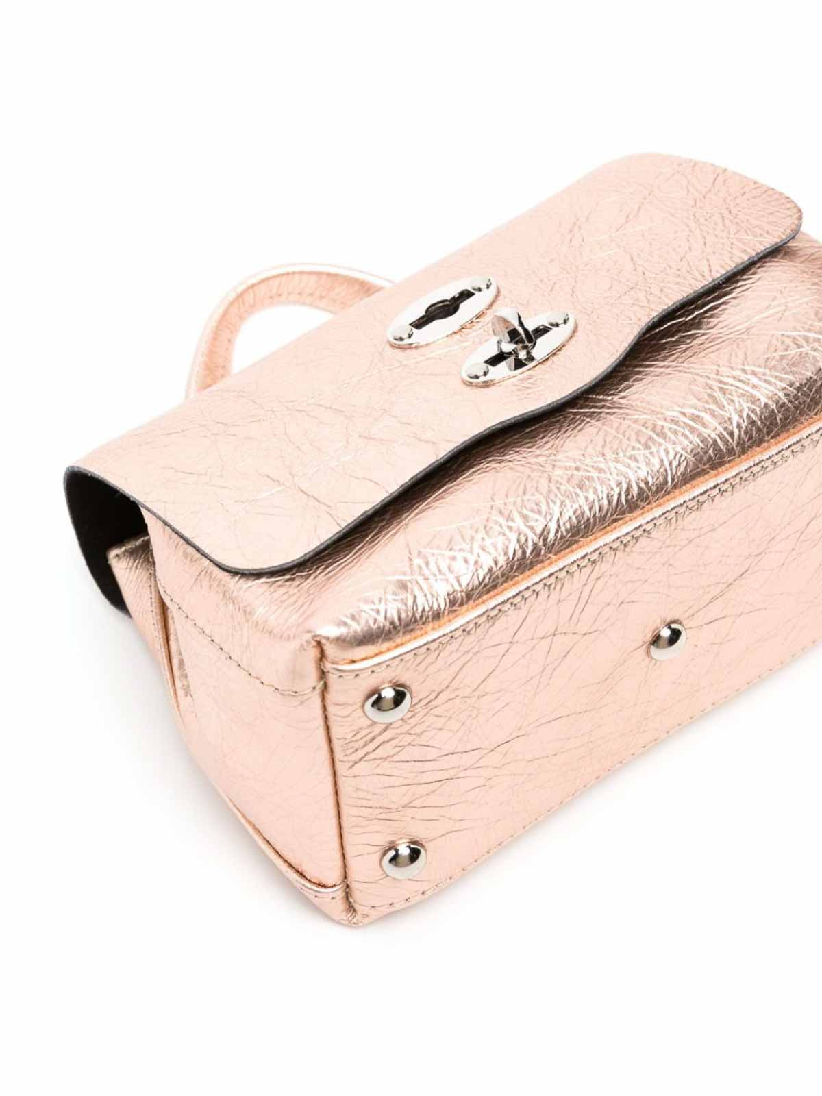 Shop Zanellato Baby Postina Cortina Handbag In Rosado