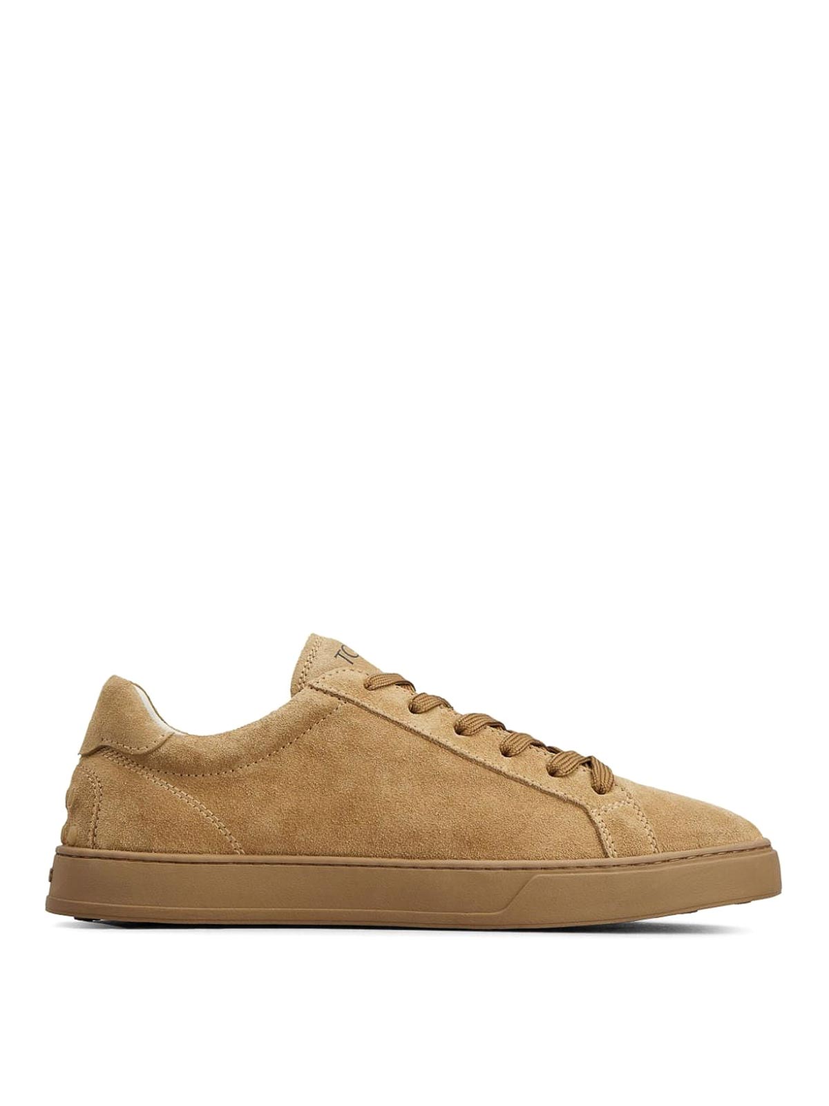 Tod's Suede Trainers In Marrón