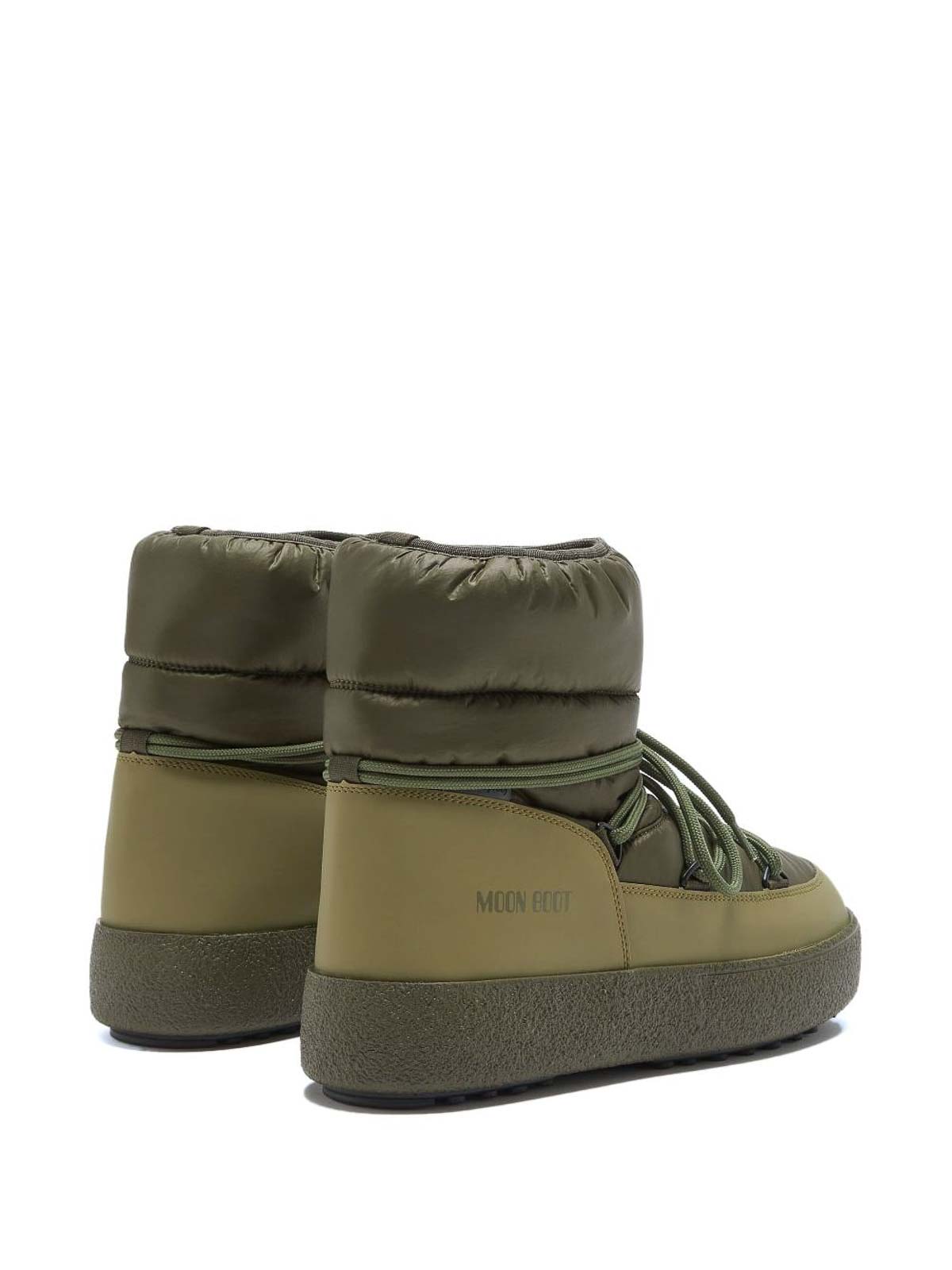 Shop Moon Boot Mtrack Low Nylon Snow Boots In Light Brown