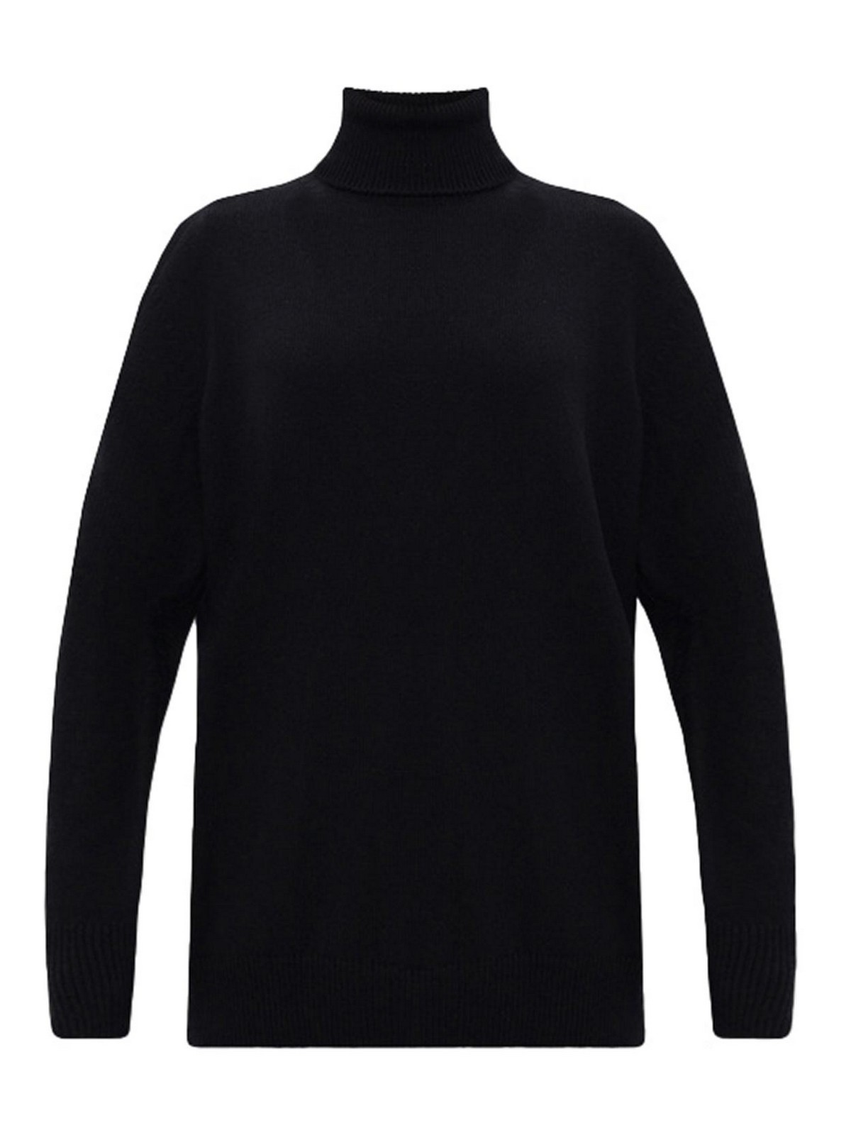 Shop Ann Demeulemeester Marlena High Neck Sweater Jumper In Black