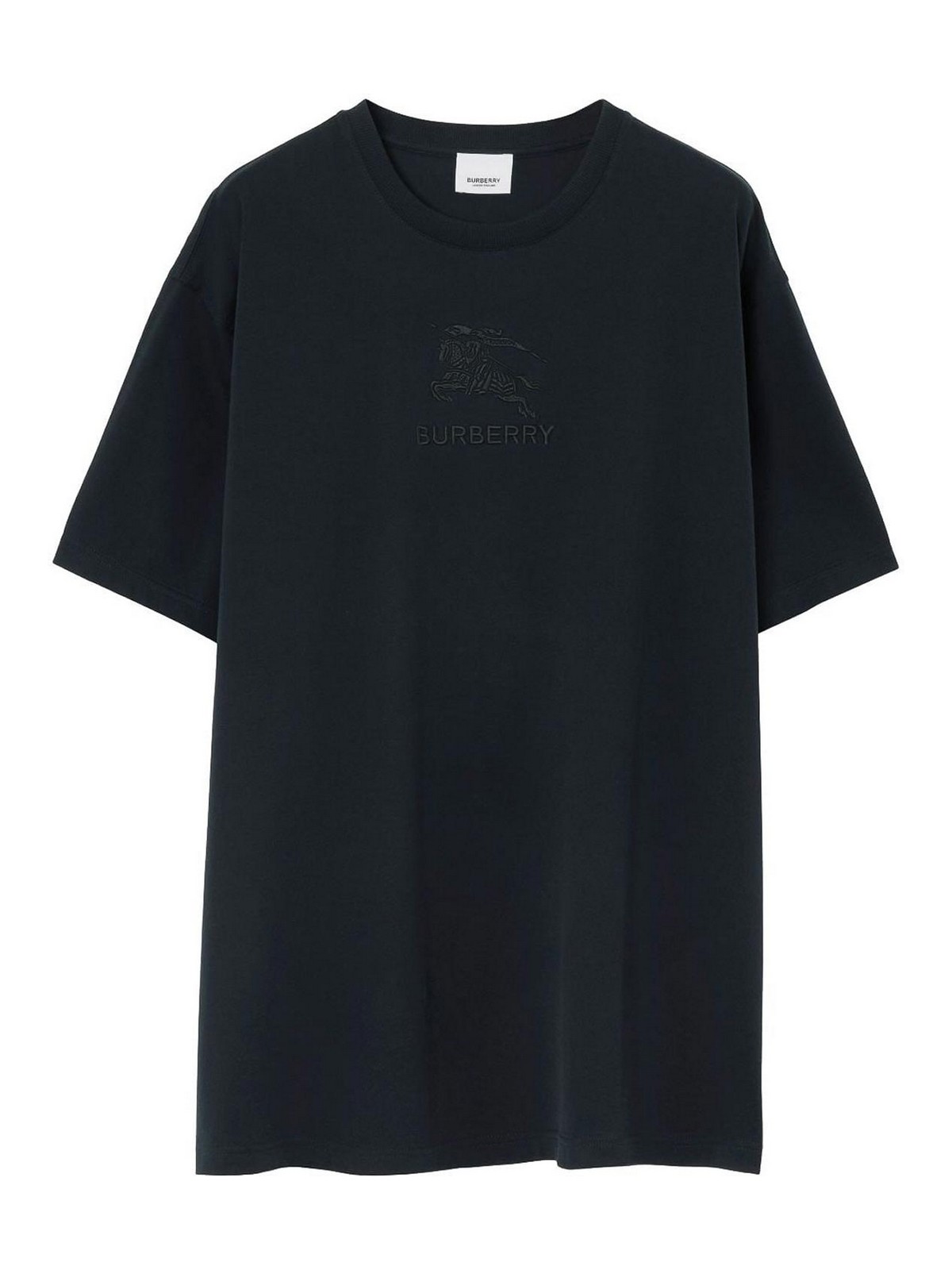 Burberry Burberry ekd cotton t-shirt - Dark Blue - Men|8072008