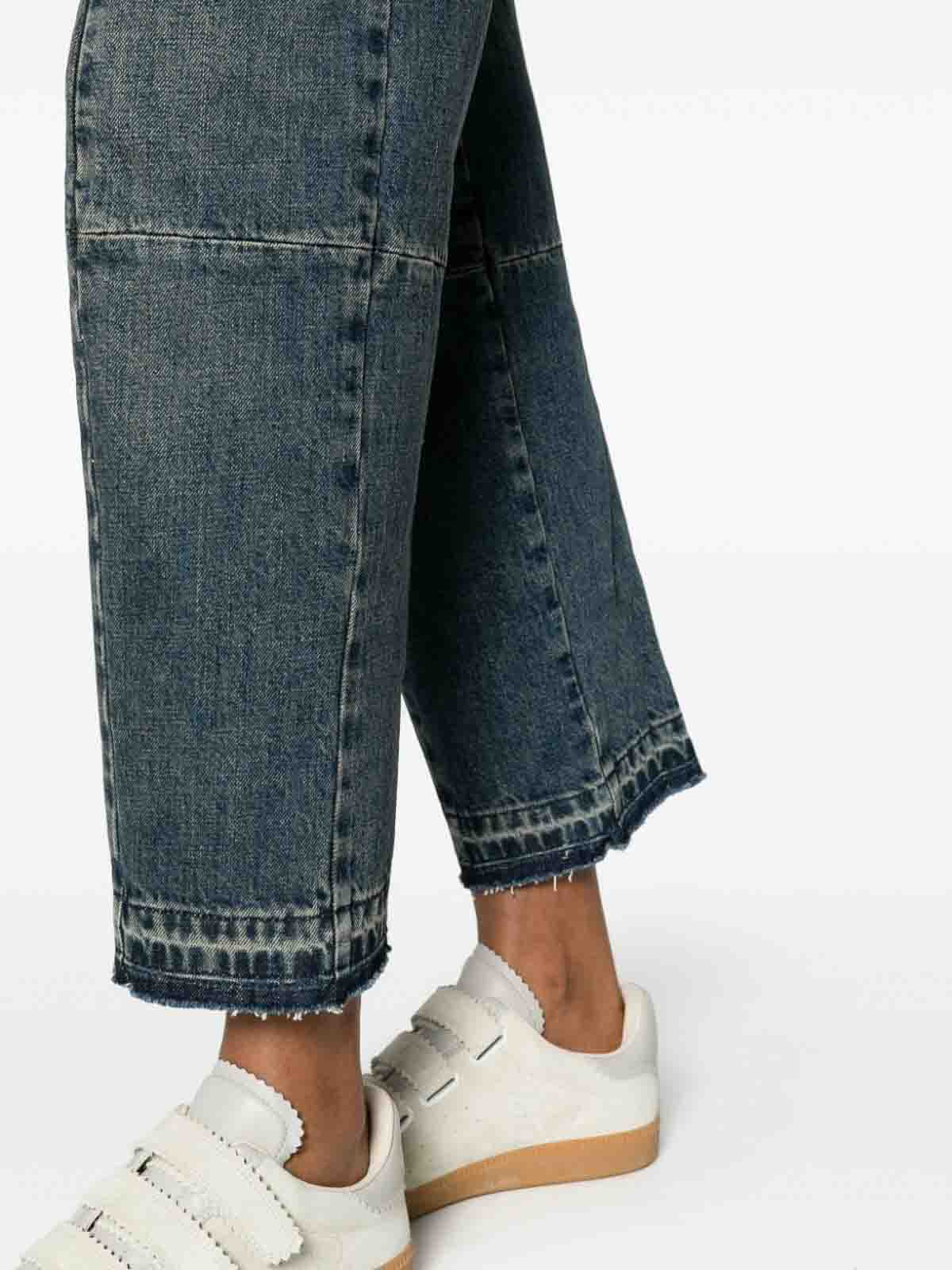 Shop Isabel Marant Jeans Boot-cut - Lavado Claro In Light Wash
