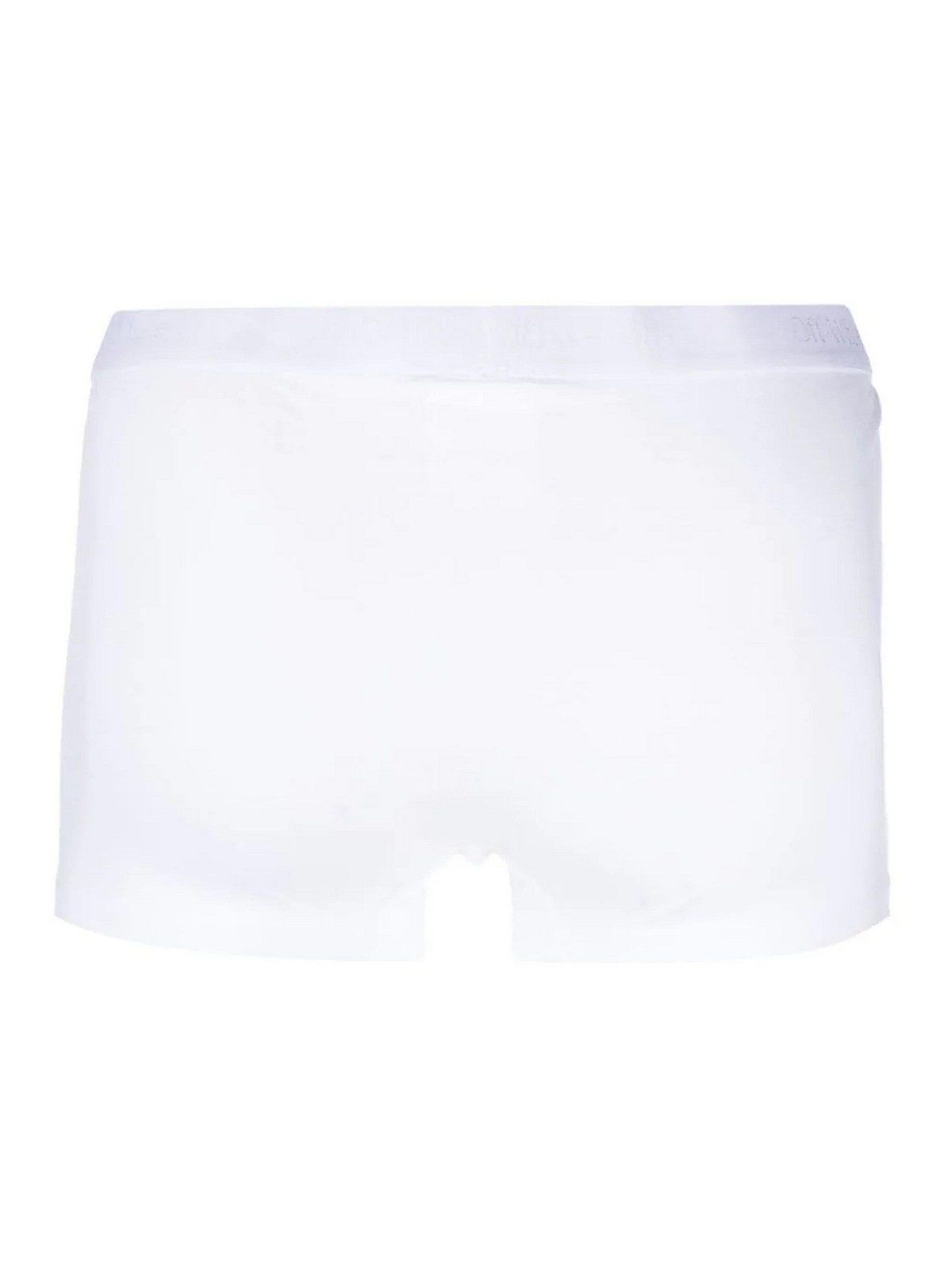 Off-white Logo-waistband Boxer (pack Of Three) In White