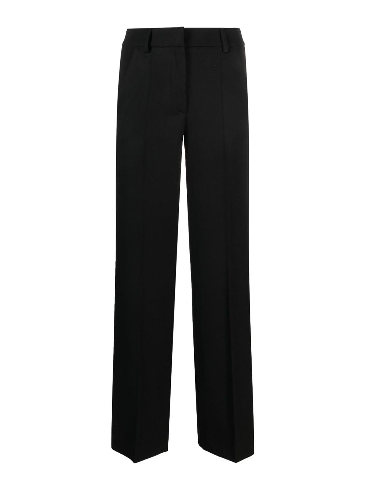 Shop P.a.r.o.s.h Liliuxy Tailored Tuxedo Trousers In Black