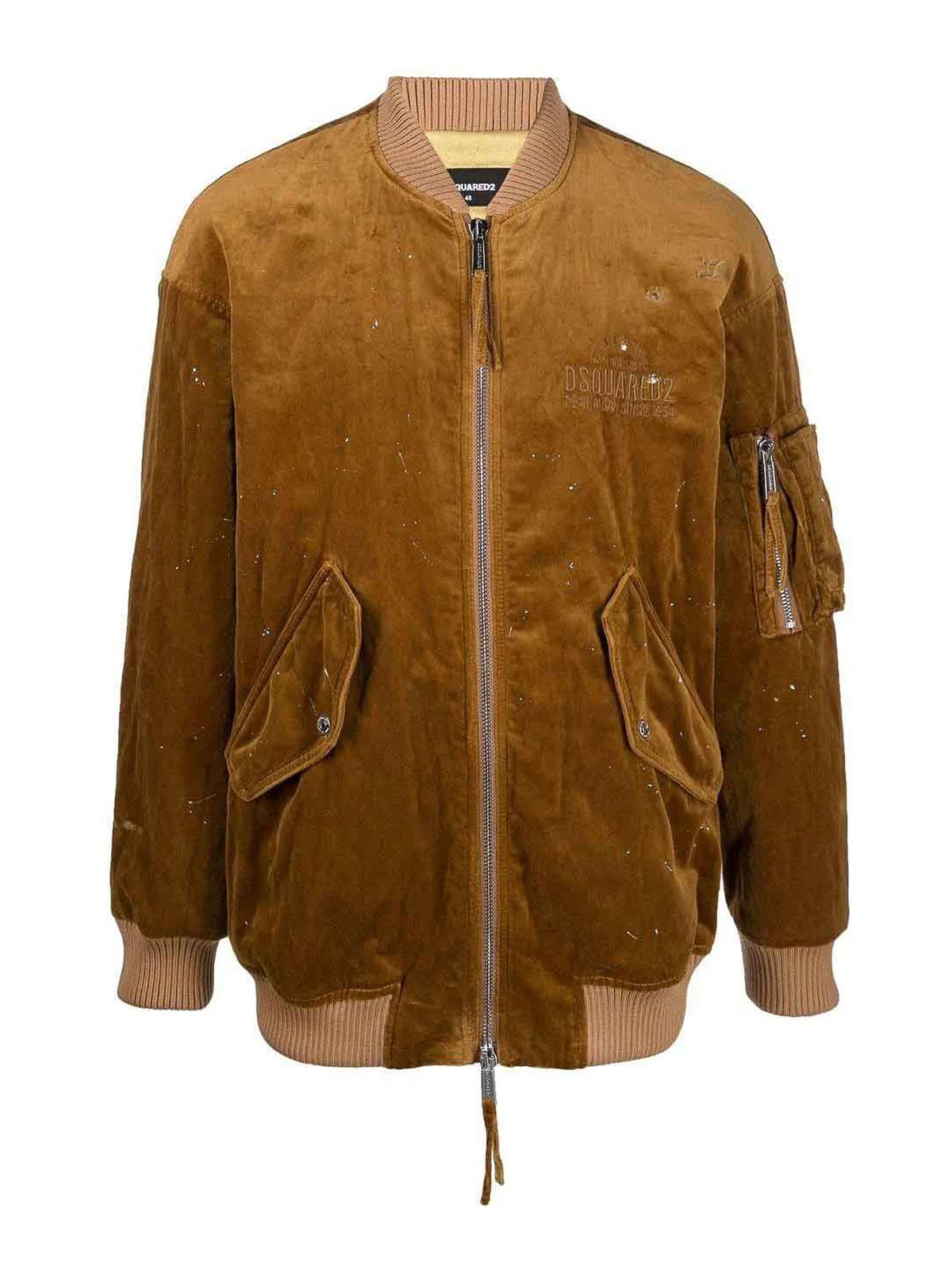 Shop Dsquared2 Chaqueta Bomber - Marrón In Brown