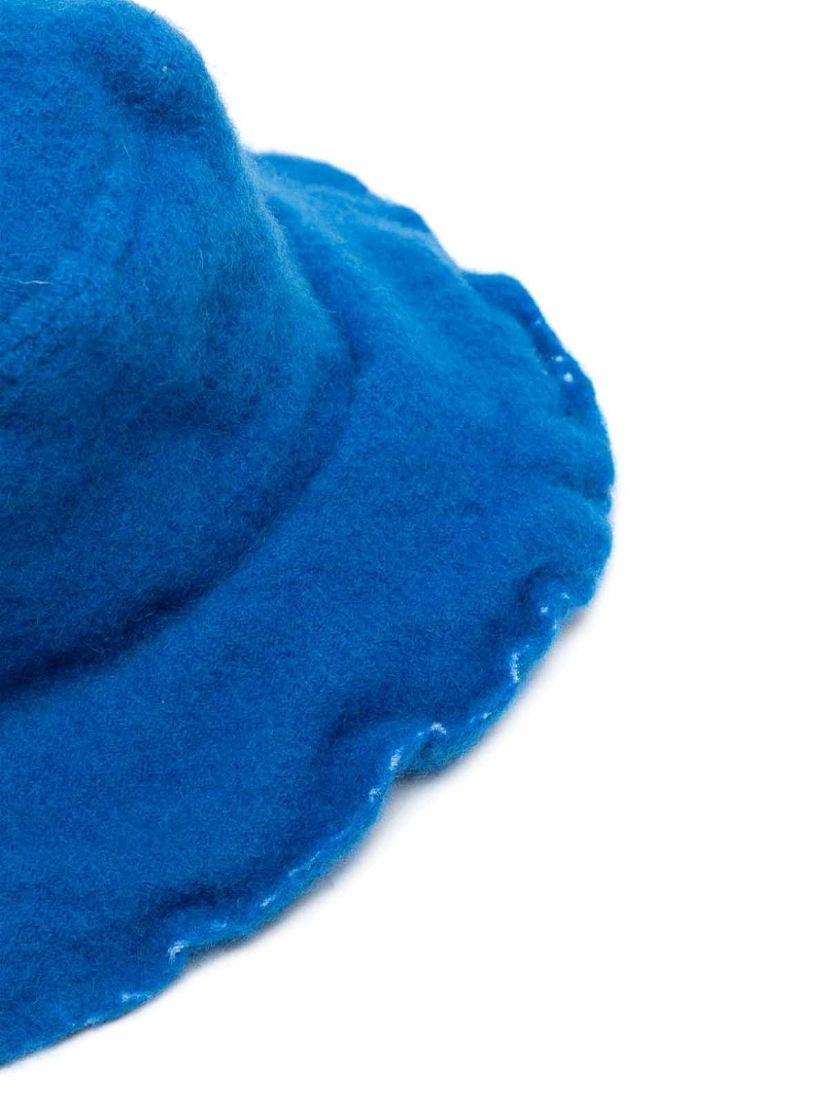 Shop Comme Des Garçons Sombrero - Azul In Blue