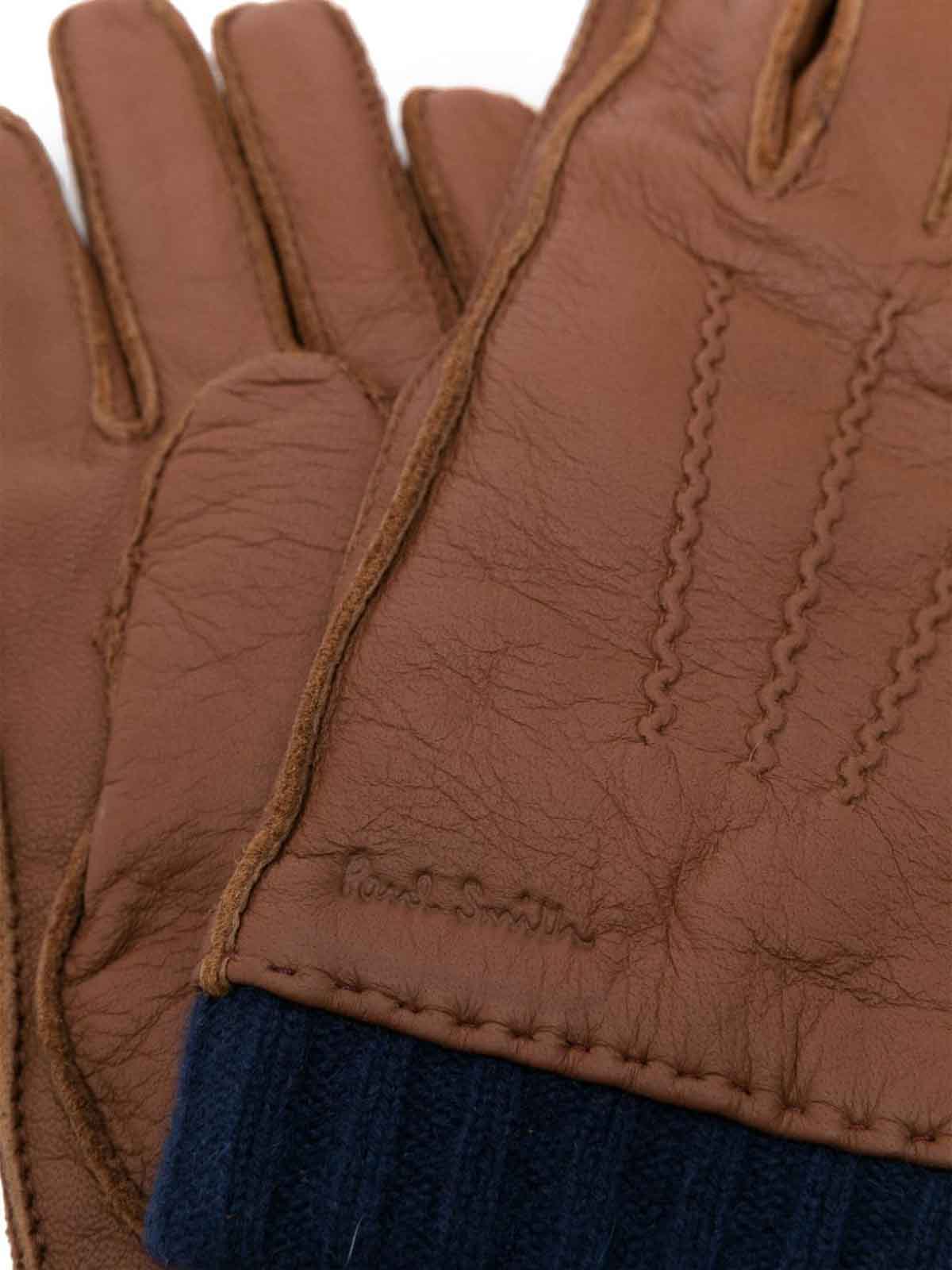 Shop Paul Smith Guantes - Beis In Beige
