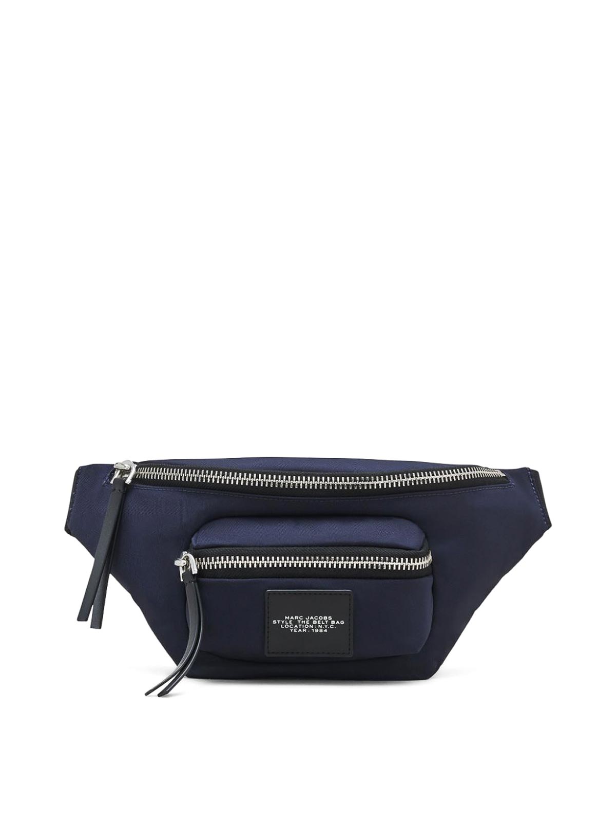 Shop Marc Jacobs Logo-appliqu Belt Bag In Dark Blue