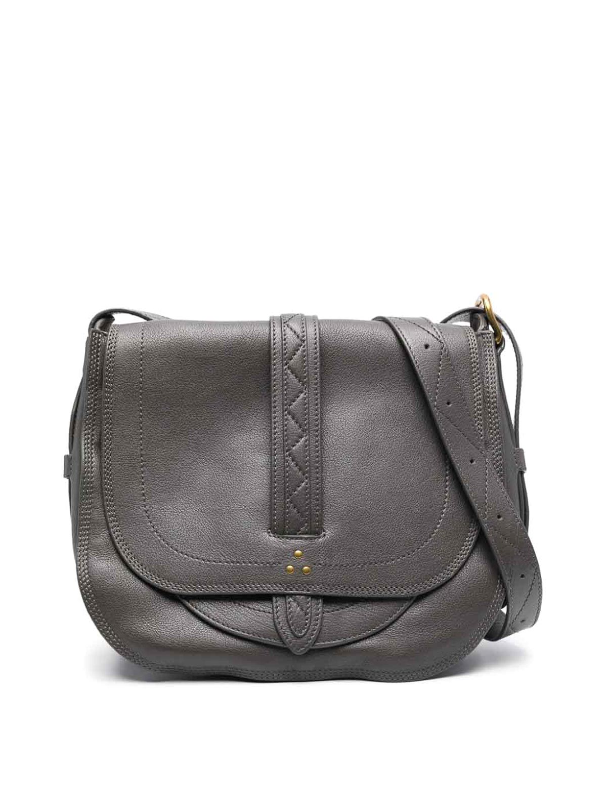 JEROME DREYFUSS ANDY 斜め掛けbody bag 新品未使用 Andy leather crossbody bag Jerome Dreyfuss Blue in Leather