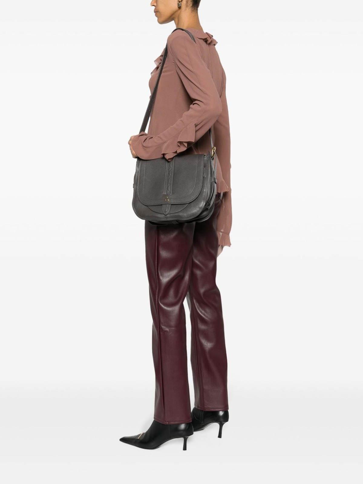 Jérôme Dreyfuss Mario shoulder bag - Women | 42MARIOBUANTHRACITE