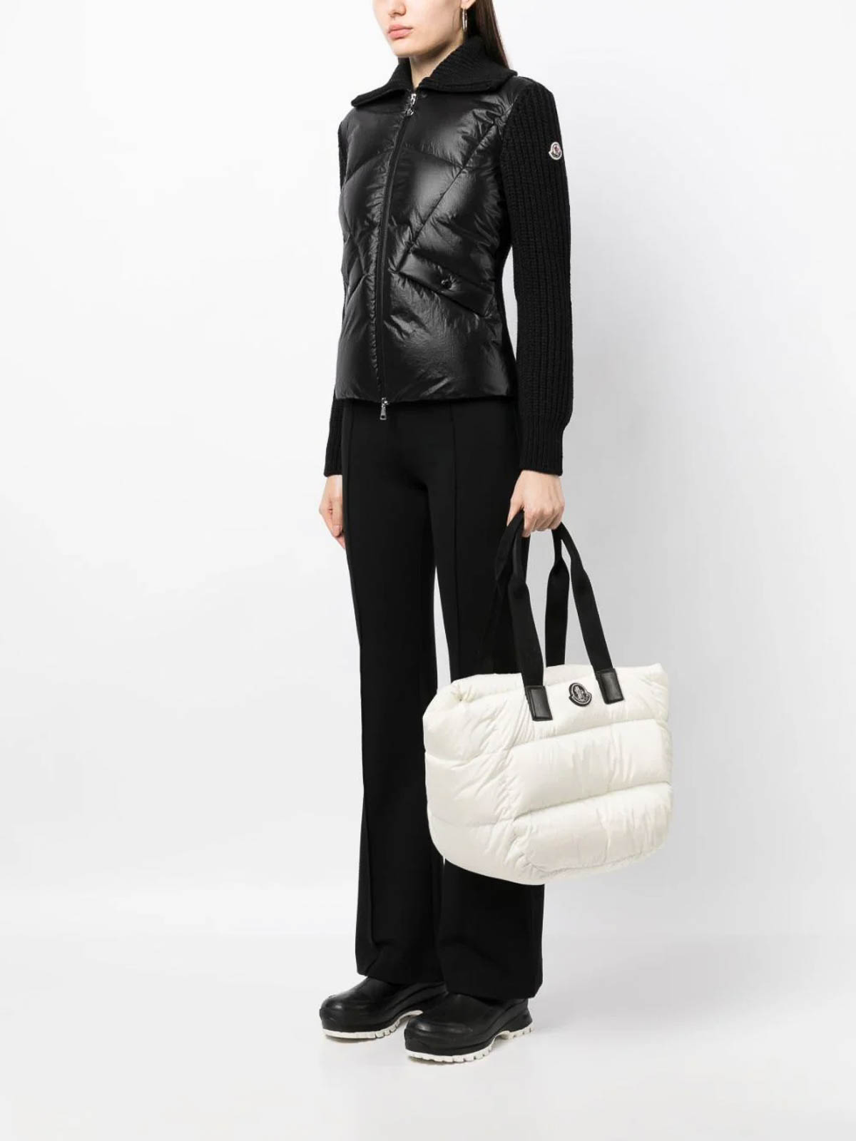 Moncler トートバッグ - 白|I209B5D00006M217004A | THEBS