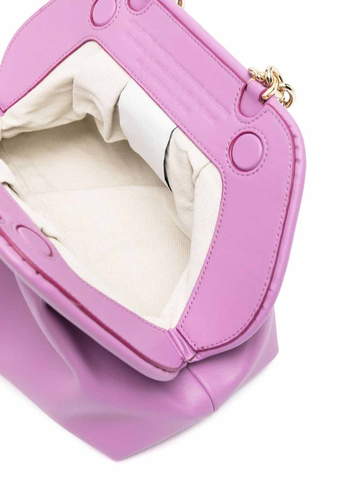 Themoirè Tia coffee clutch bag - Light Purple|TMFW23TCOF34