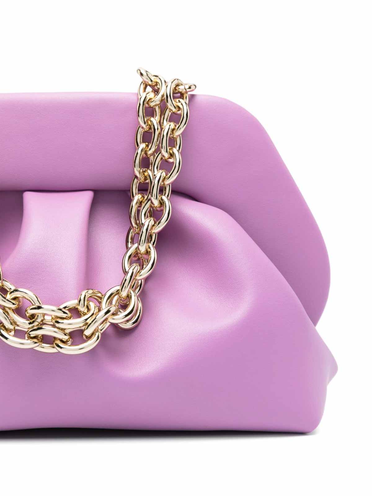 Themoirè Tia coffee clutch bag - Light Purple|TMFW23TCOF34