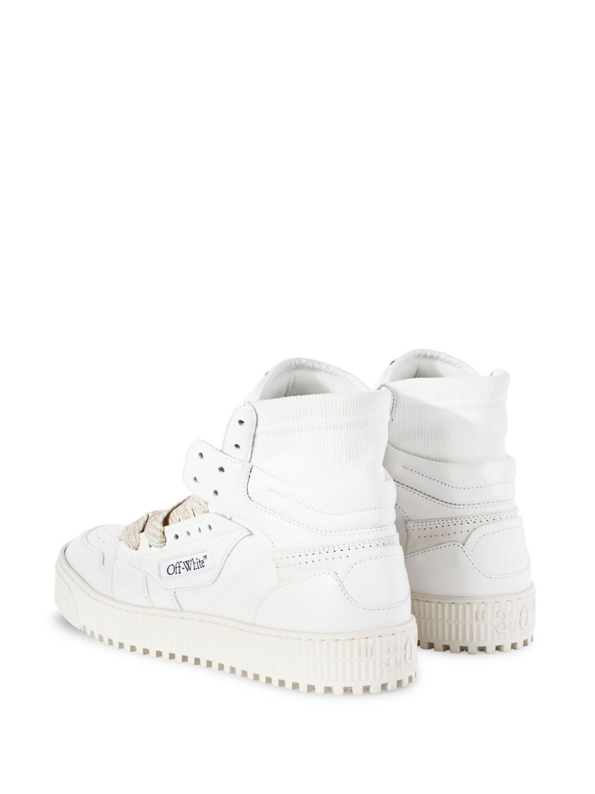Shop Off-white 30 Off Court High-top Sneakers In White