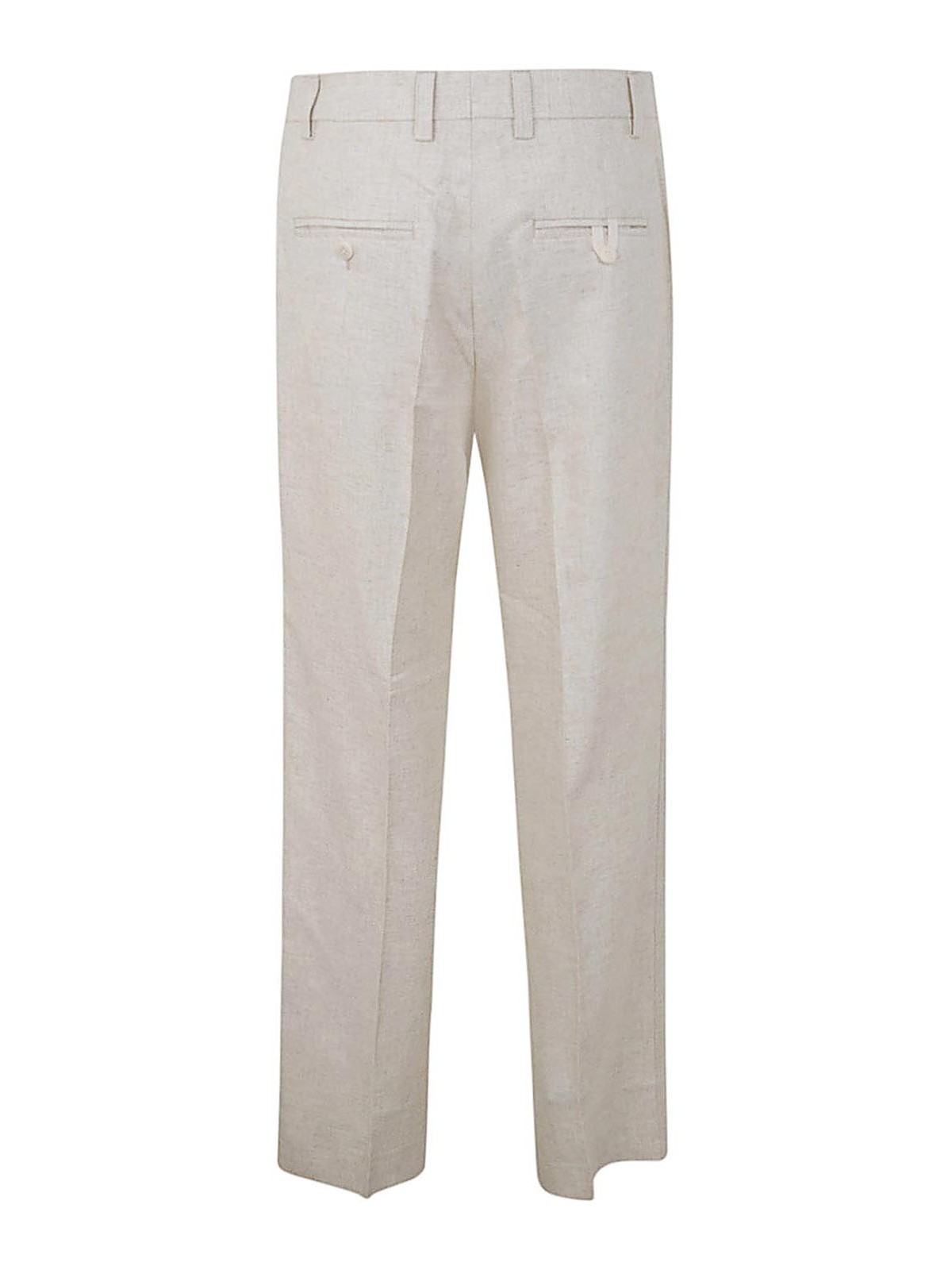 Shop Jacquemus Melo Trouser In Brown