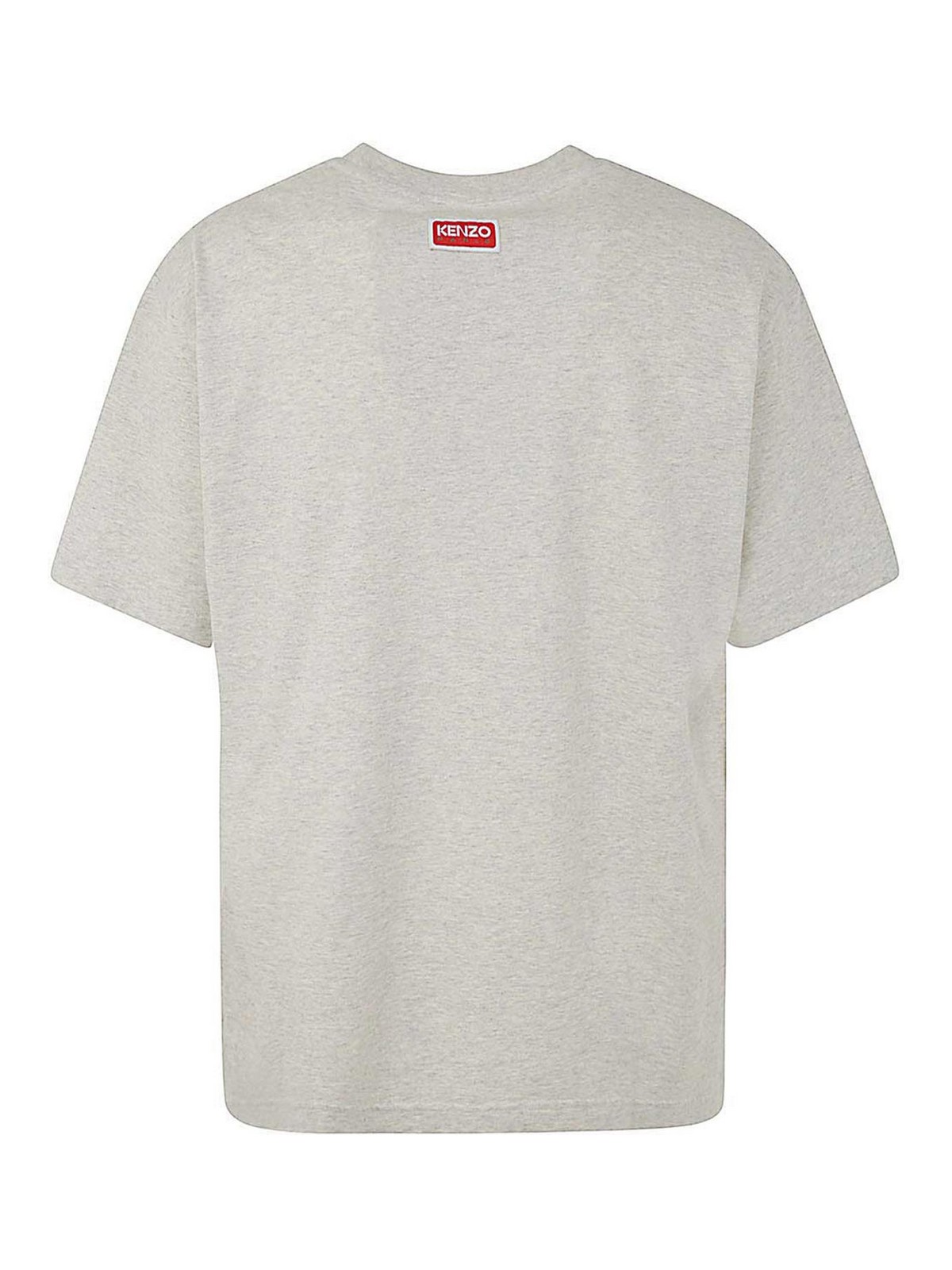 Shop Kenzo Camiseta - Lucky Tiger In Grey