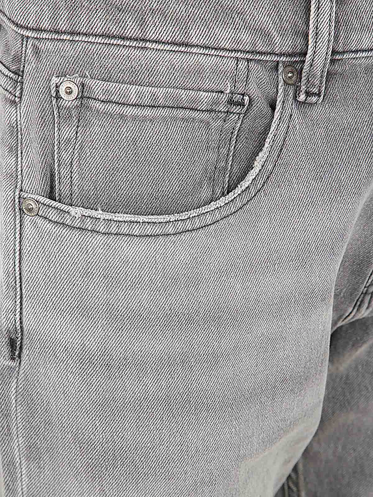 Shop 7 For All Mankind The Straight Growth Jeans In Grey