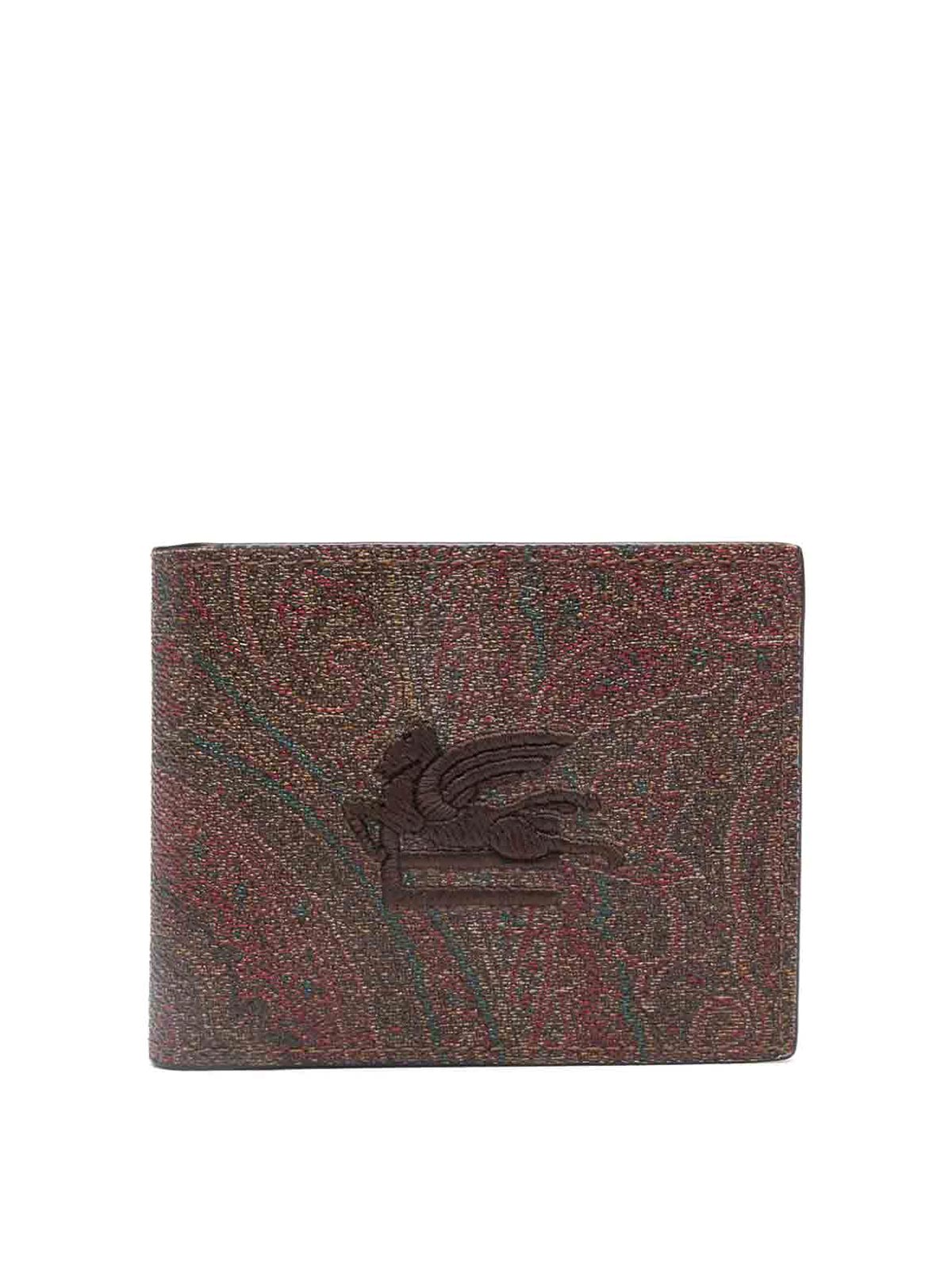 Wallet Portacarte Etro ETRO PAISLEY PLAYING CARD HOLDER