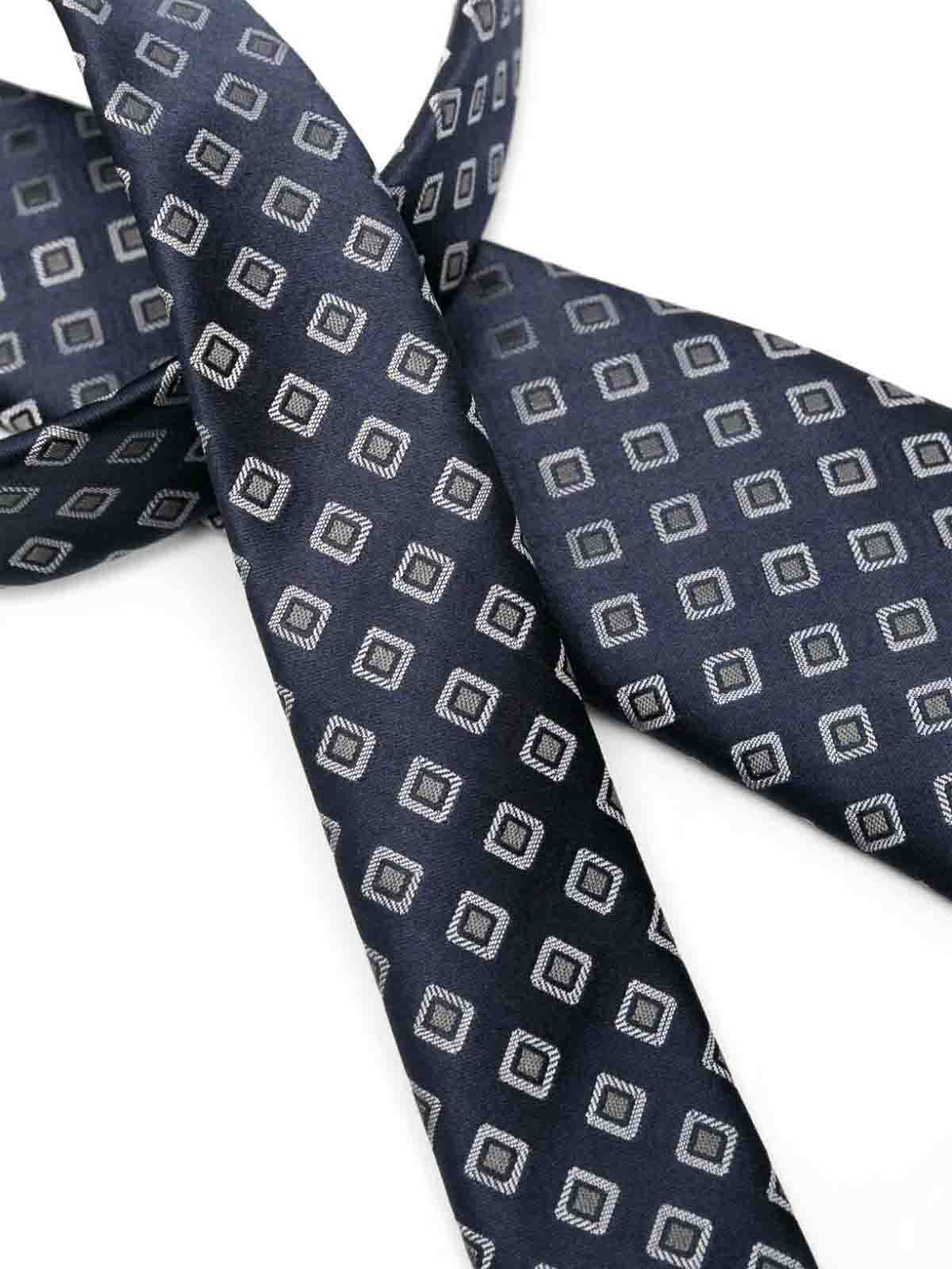 Shop Giorgio Armani Tie In Multicolour