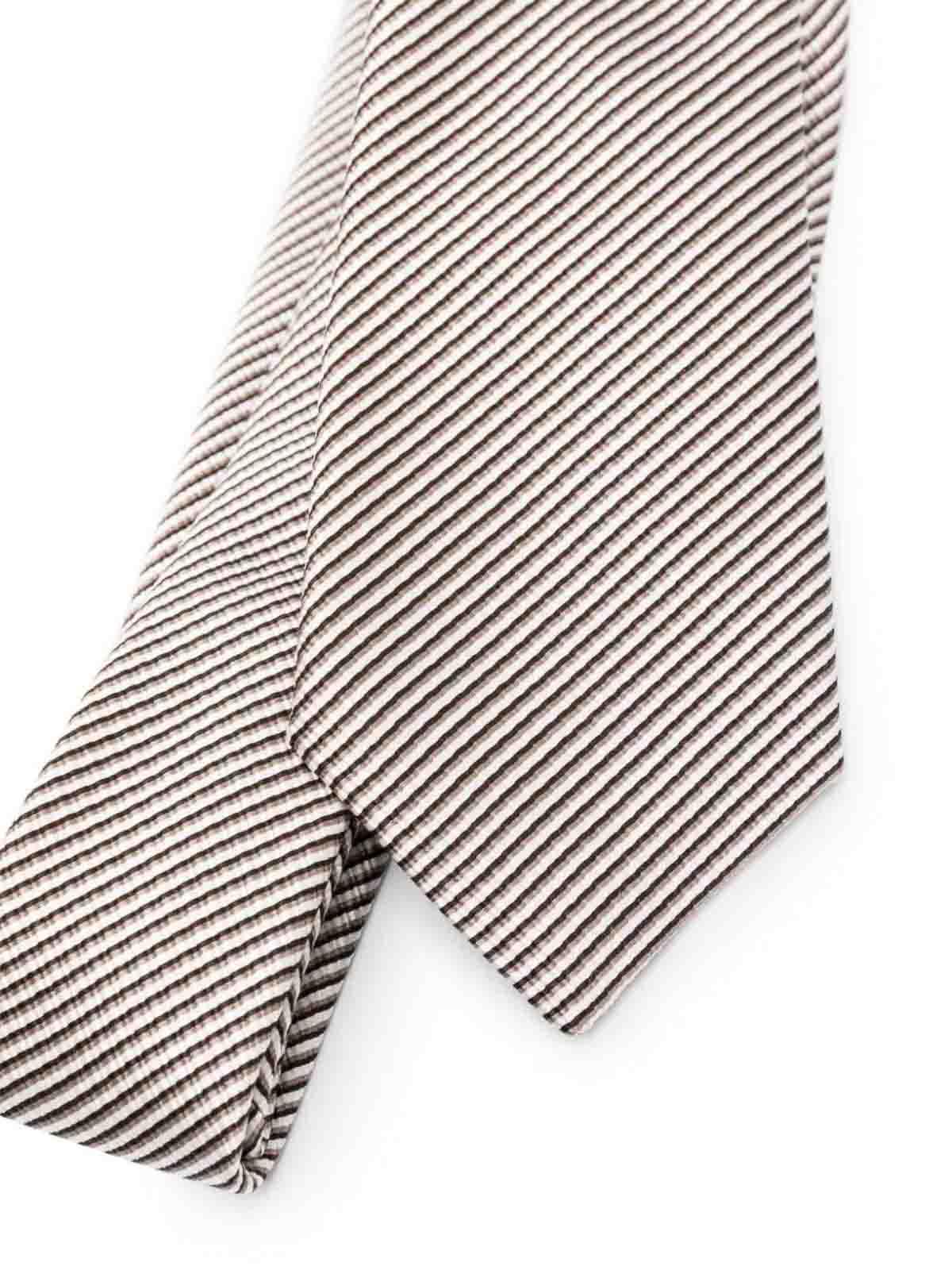 Shop Giorgio Armani Tie In Multicolour