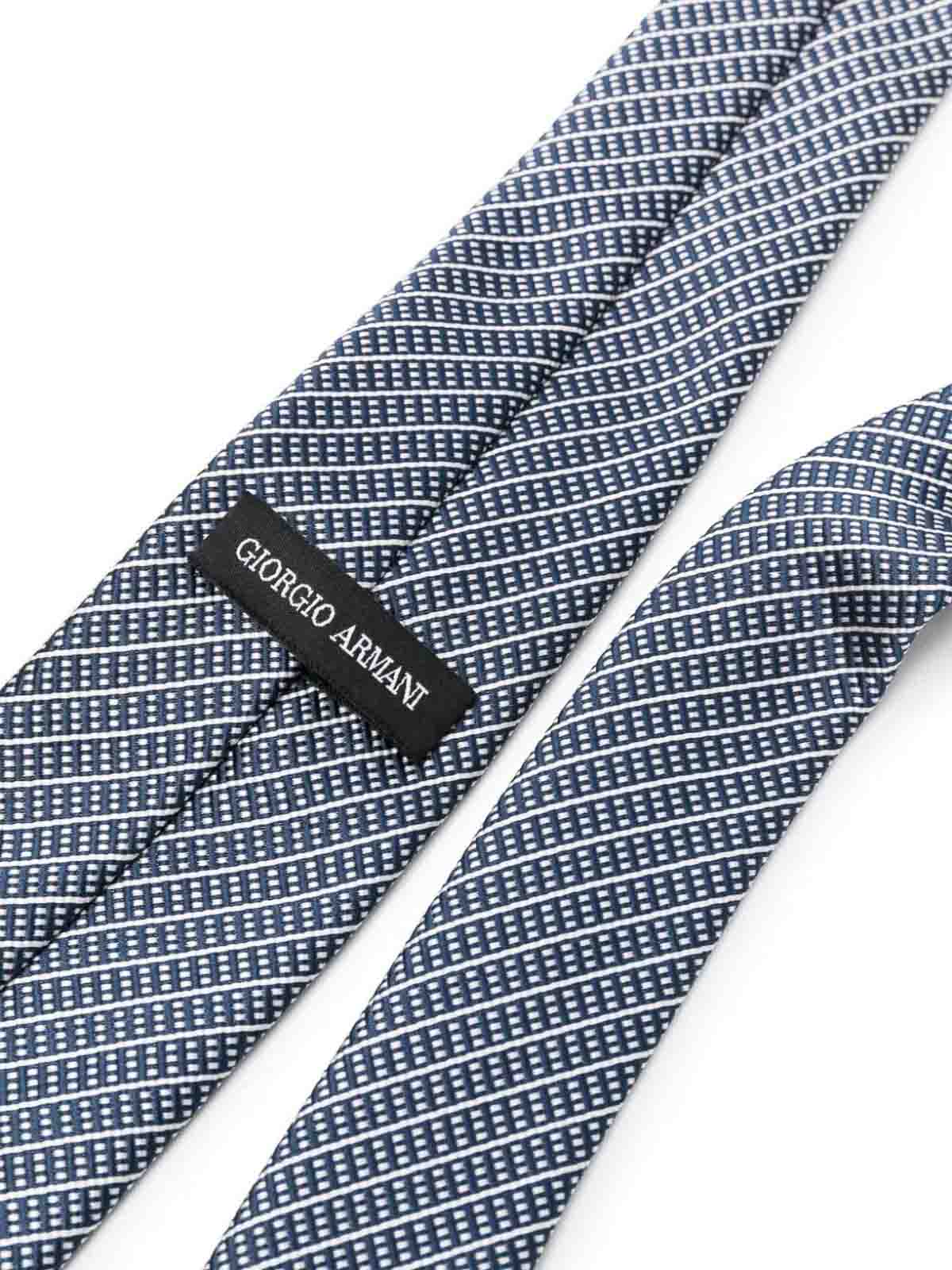 Shop Giorgio Armani Tie In Multicolour
