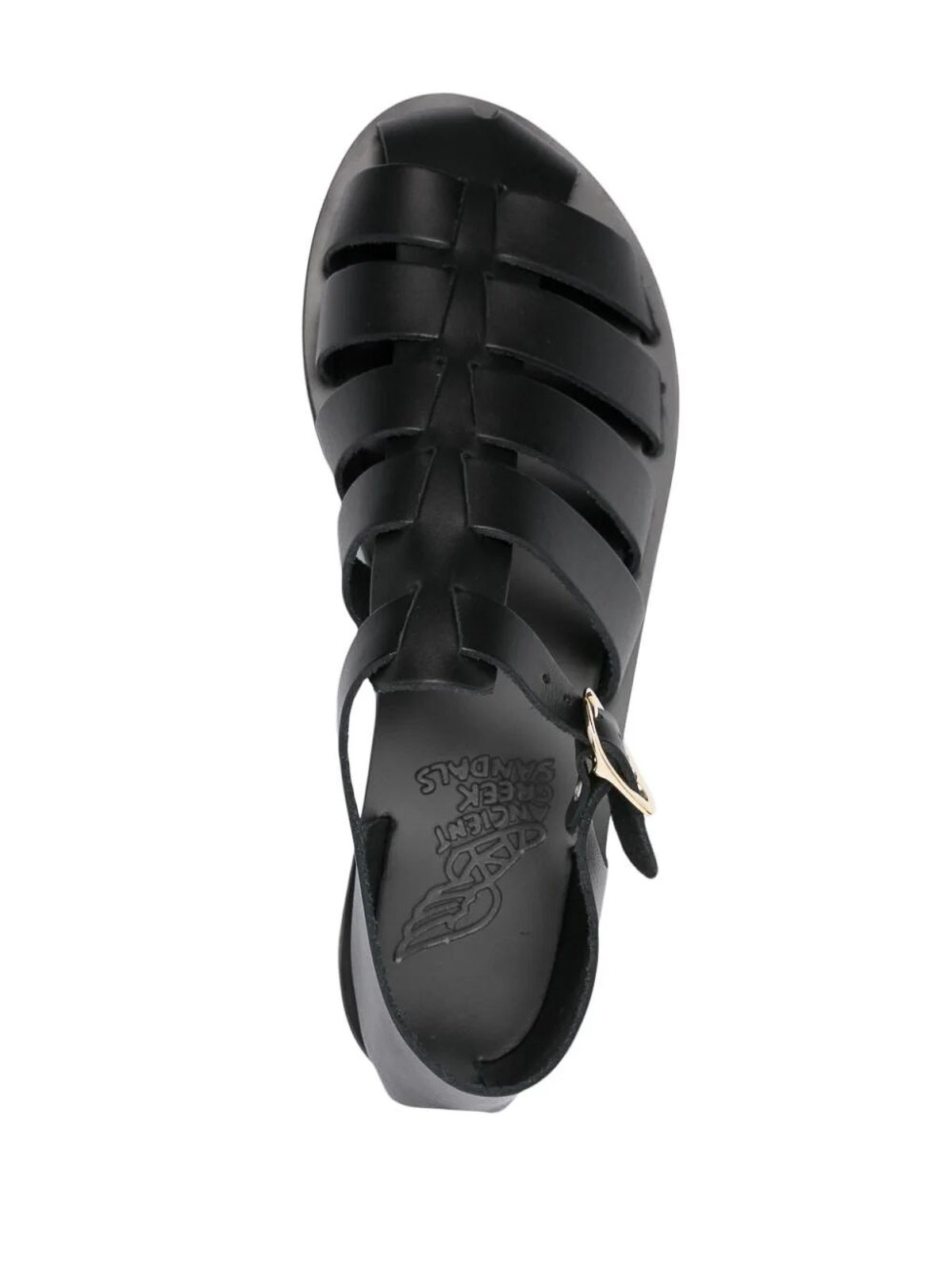 Shop Ancient Greek Sandals Bailarinas - Niove In Black