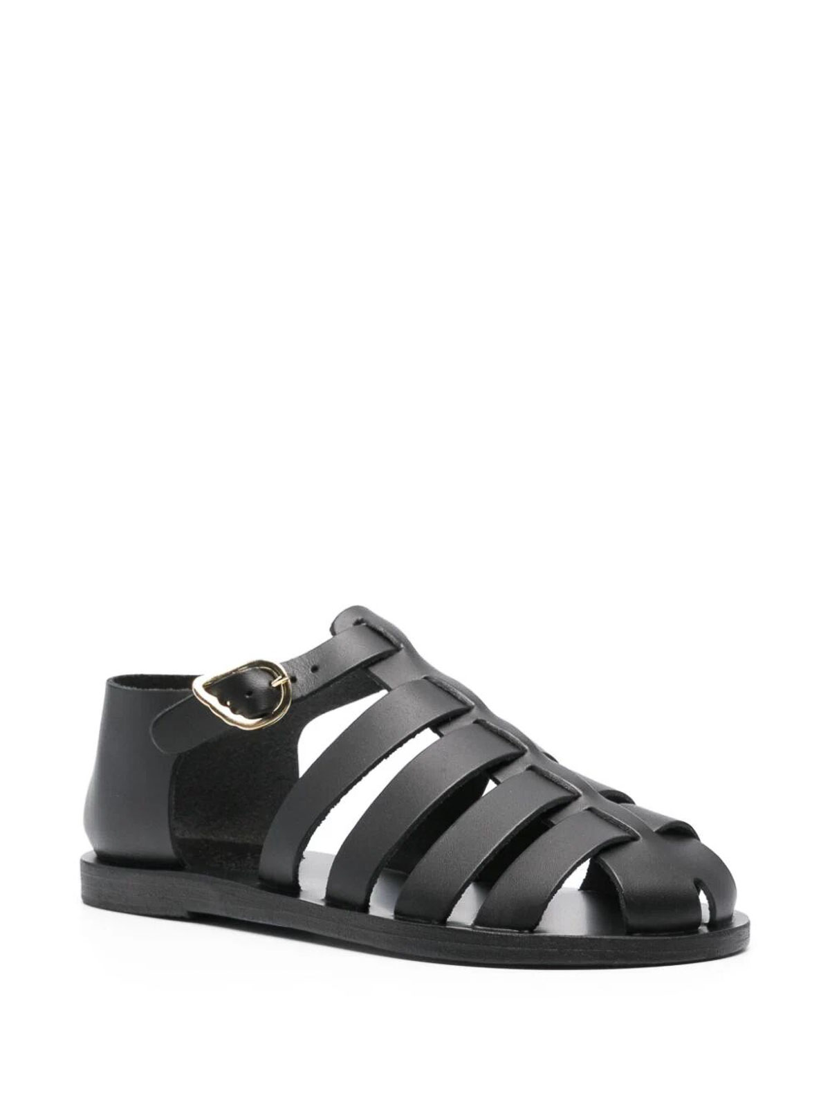 Shop Ancient Greek Sandals Bailarinas - Niove In Black
