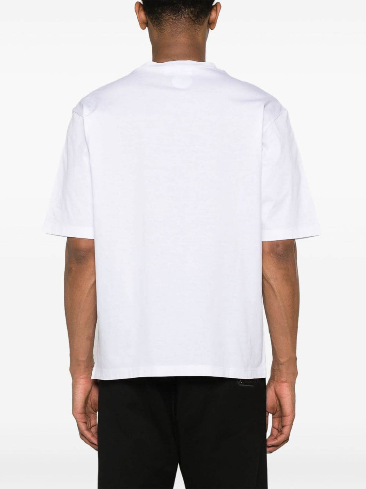 Shop Dsquared2 T-shirt With Logo Print In White