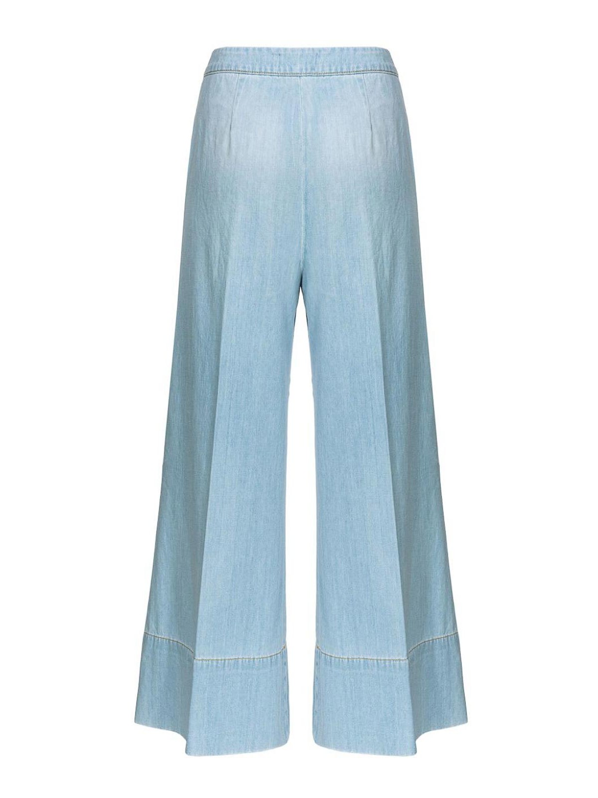 Shop Pinko Shorts - Paolina In Blue