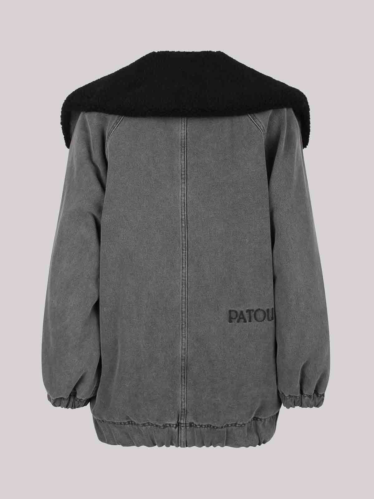ジャケット PATOU Women Denim Jackets OU0230081DE 959A Gray Patou Denim jacket - Grey - Women | OU02300081959 | thebs.com