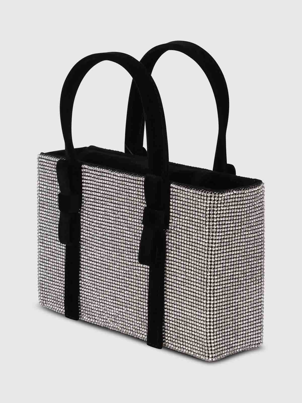 Shop Kara Bag With Crystal Decoration In Black