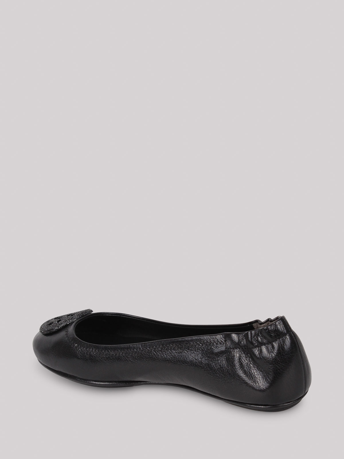 Shop Tory Burch Minnie Mouse Ballerinas In Black
