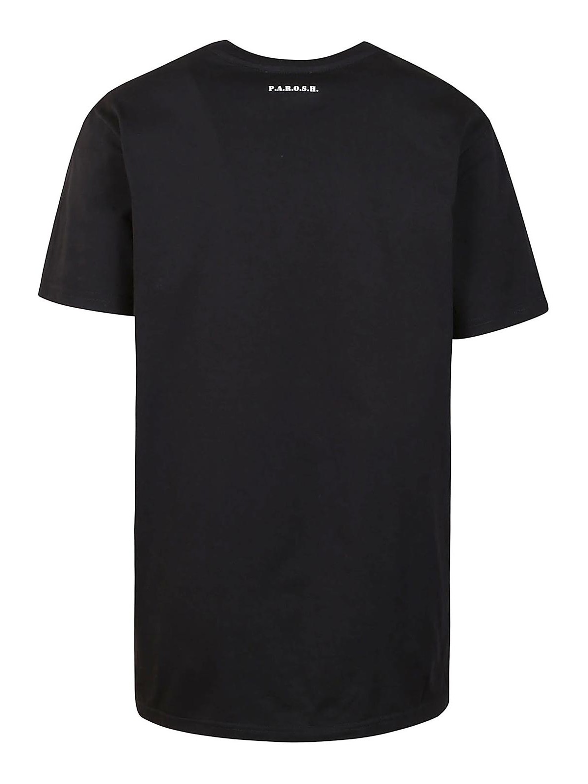 Shop P.a.r.o.s.h Colly T Shirt In Black